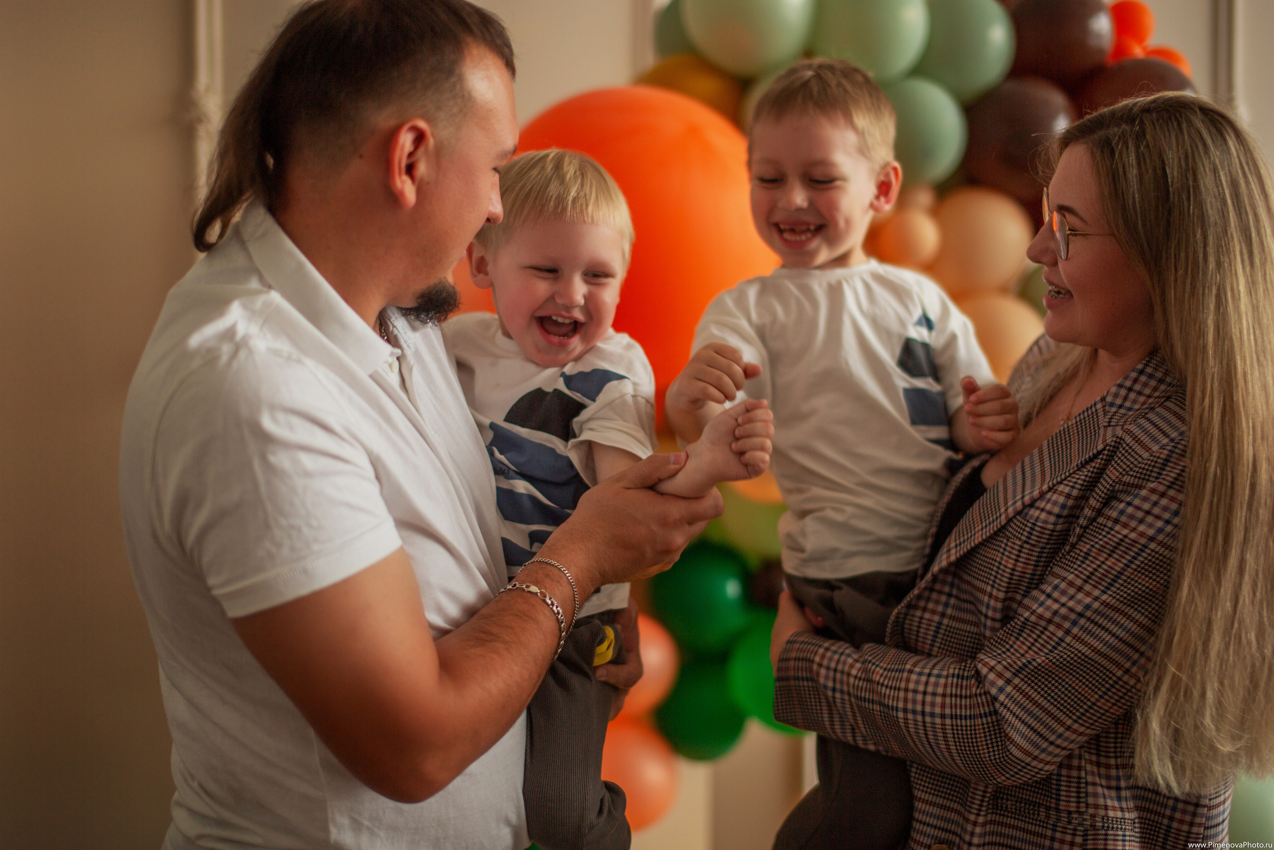 День Рождения Артёма и Арсения. Семейный и детский фотограф в Петрозаводске
