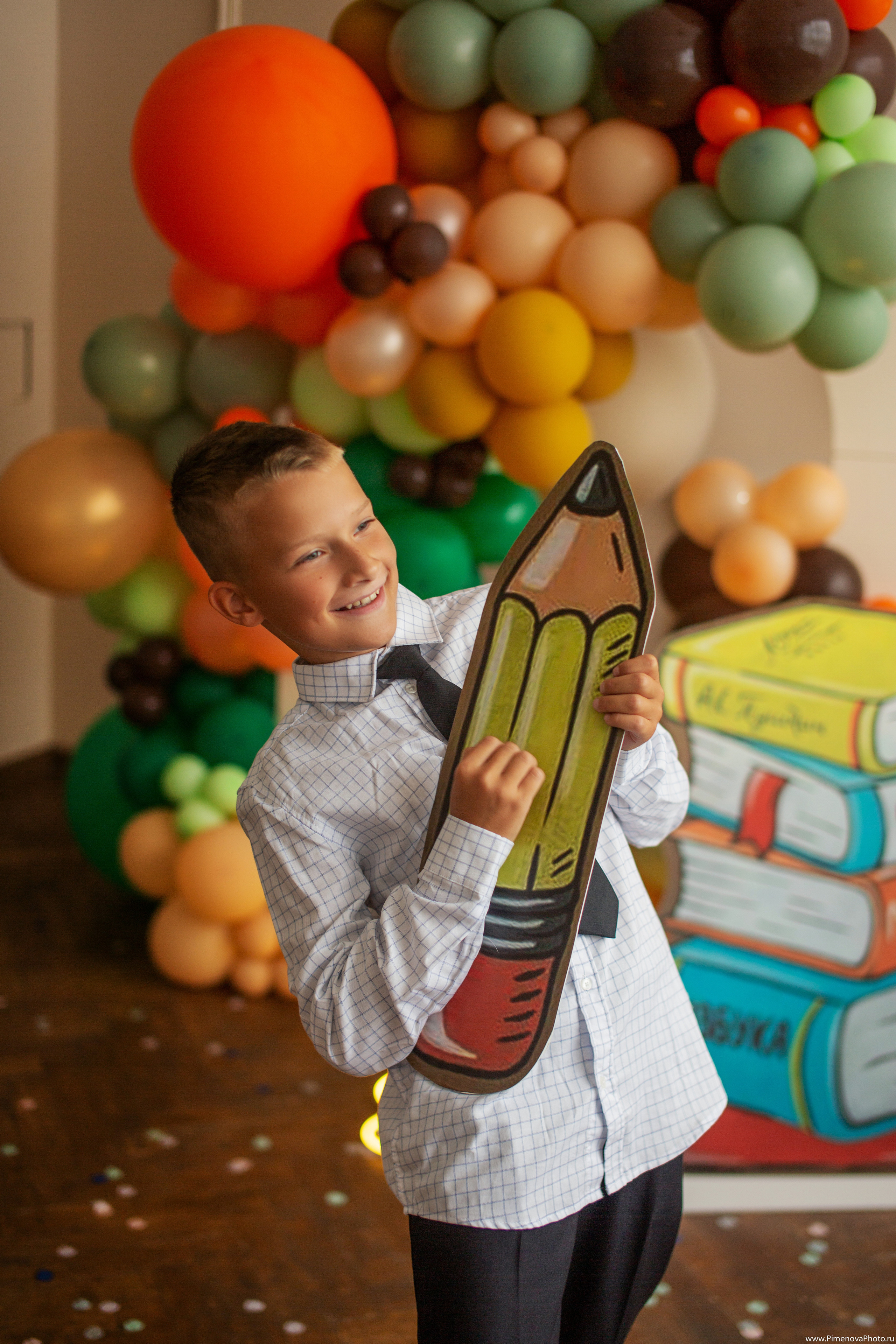 Ваня, 1 сентября. Семейный и детский фотограф в Петрозаводске