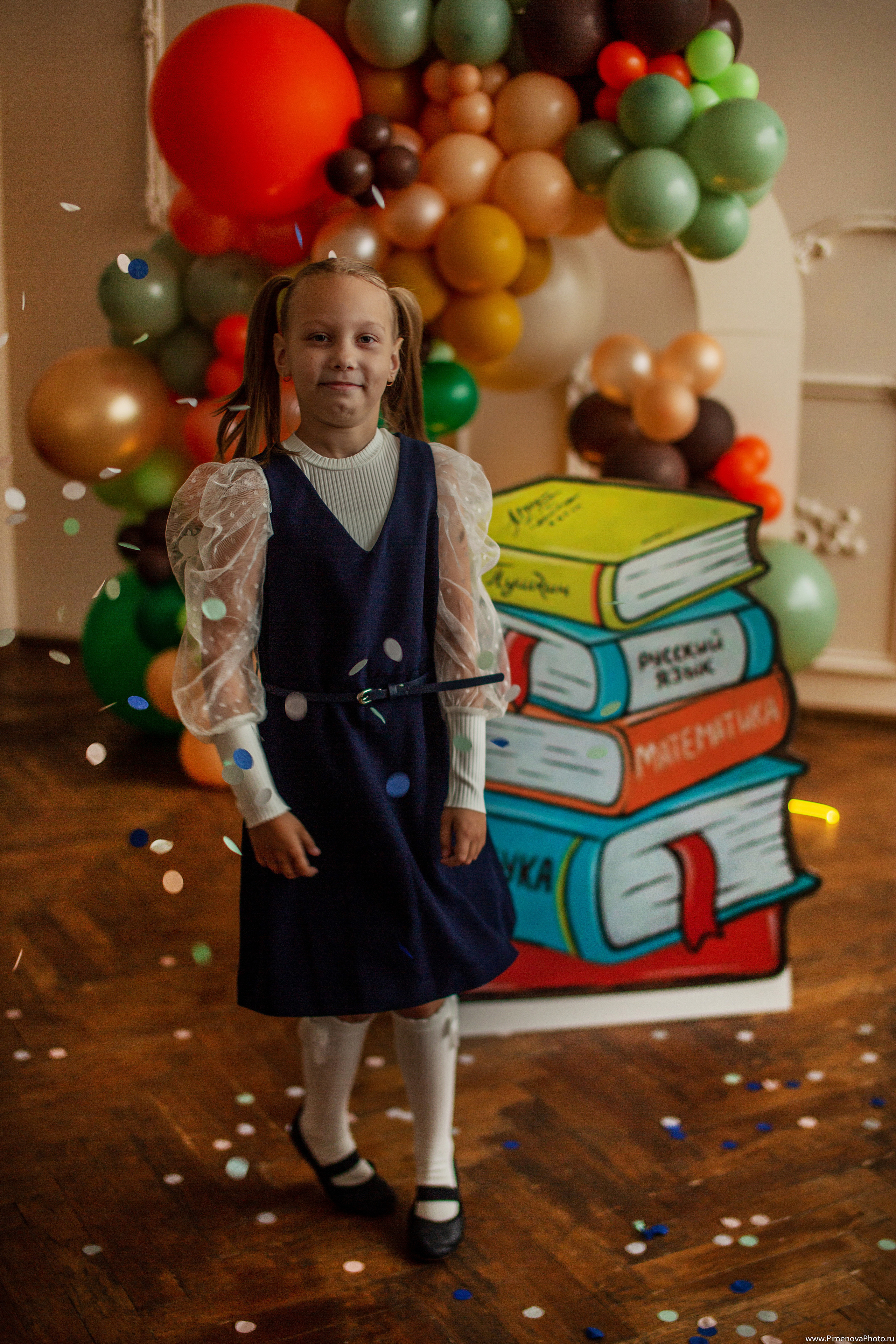 Дианушка, 1 сентября. Семейный и детский фотограф в Петрозаводске