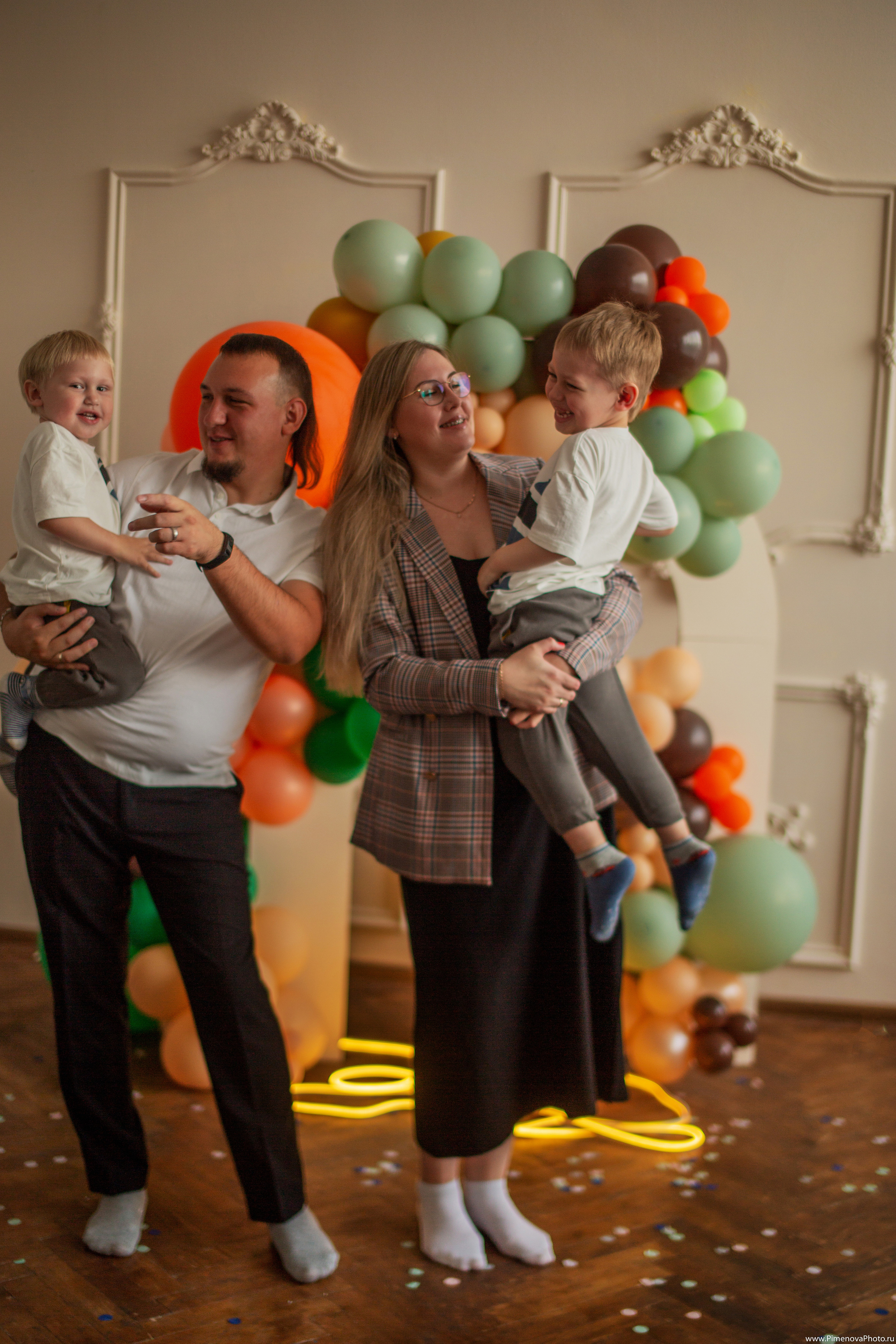 День Рождения Артёма и Арсения. Семейный и детский фотограф в Петрозаводске