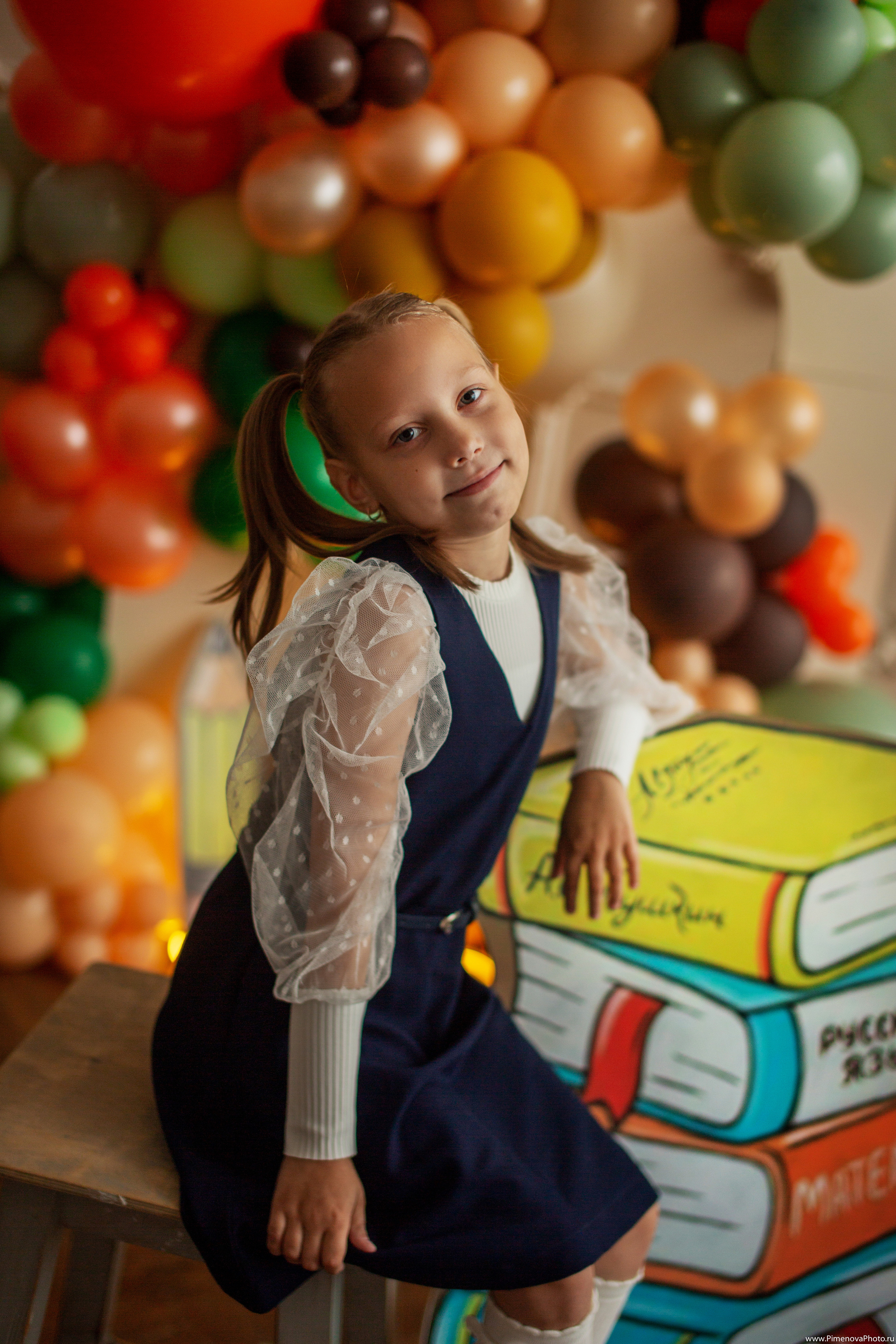 Дианушка, 1 сентября. Семейный и детский фотограф в Петрозаводске