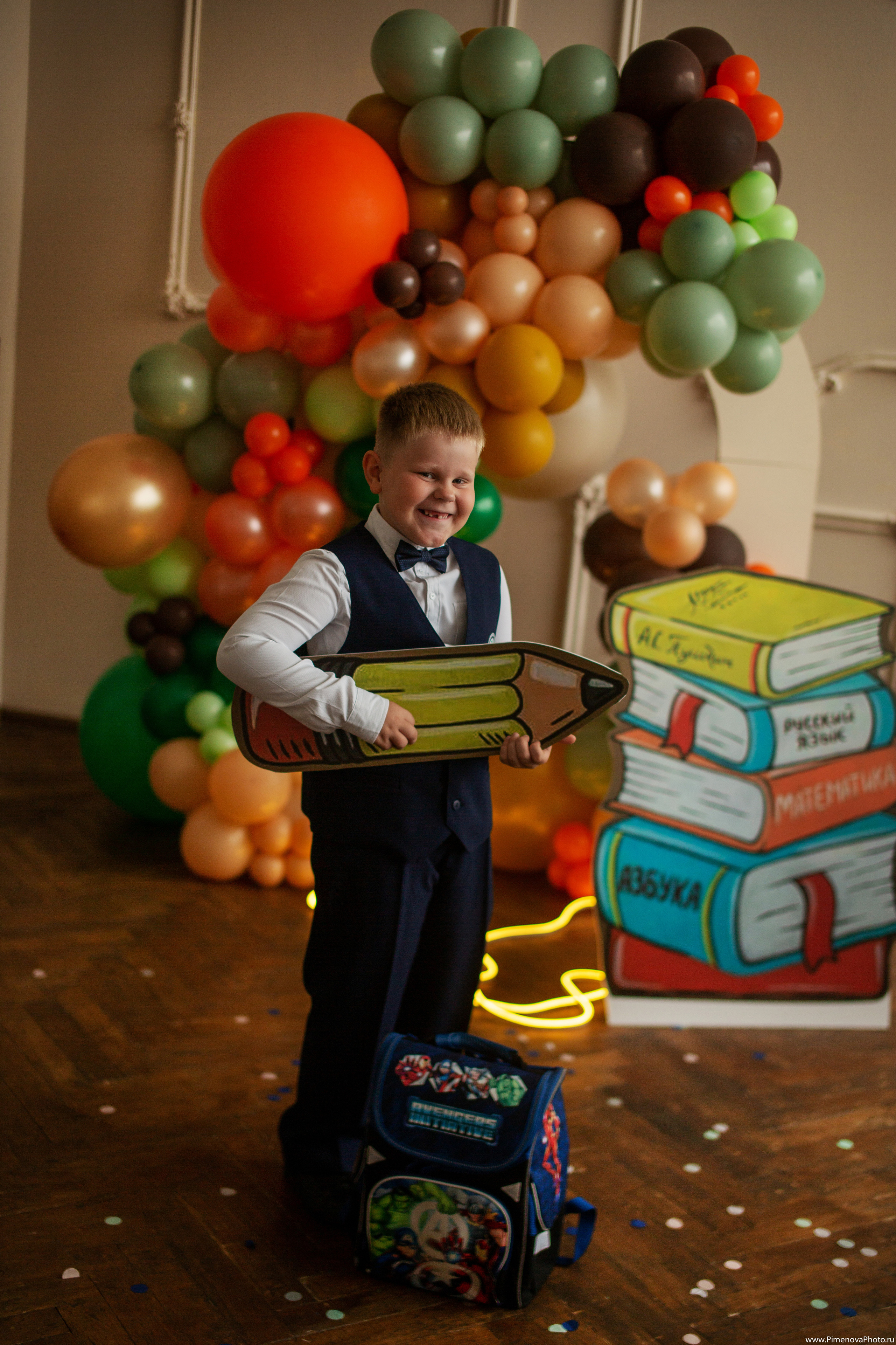 Даня Первоклассник. Семейный и детский фотограф в Петрозаводске
