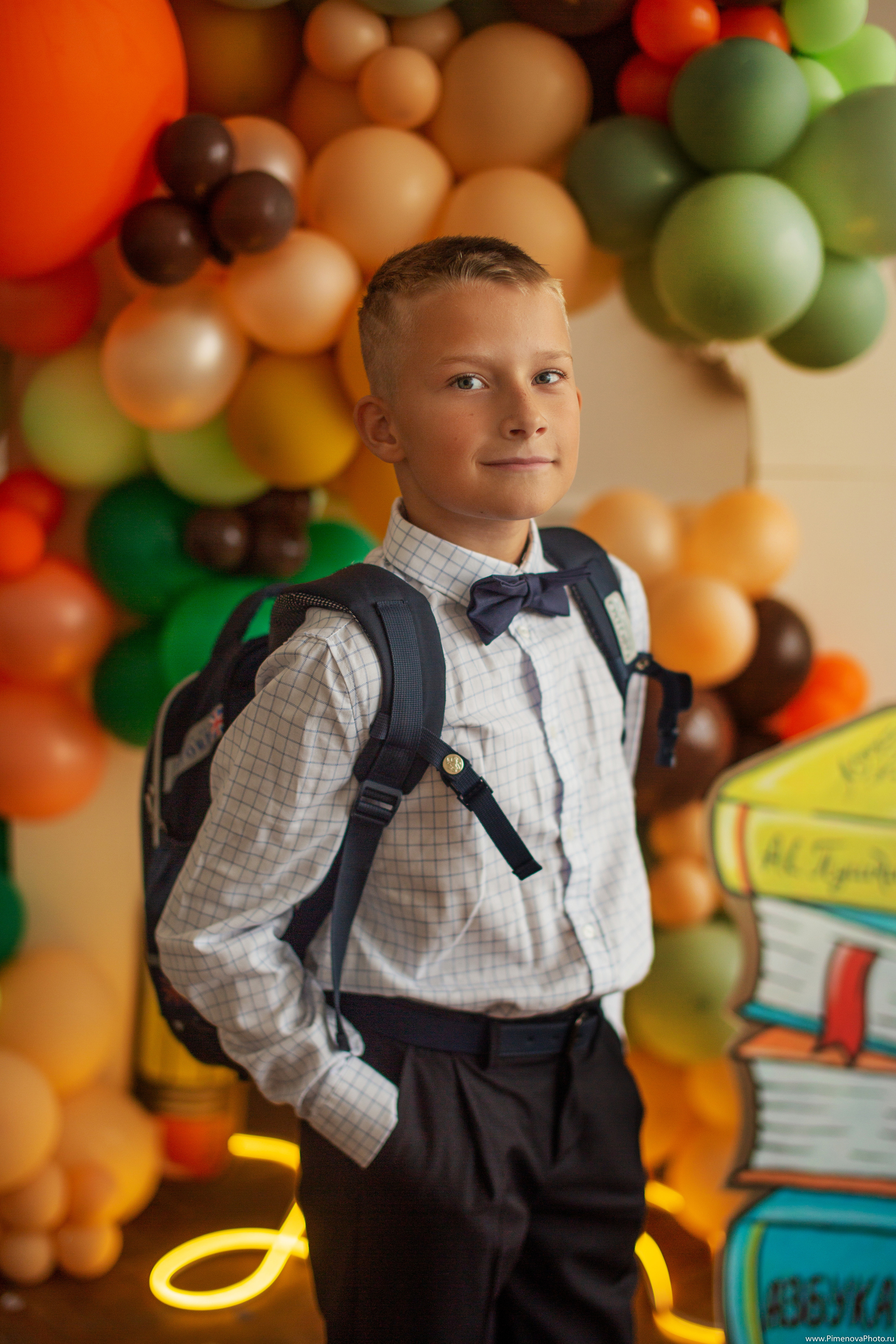 Ваня, 1 сентября. Семейный и детский фотограф в Петрозаводске