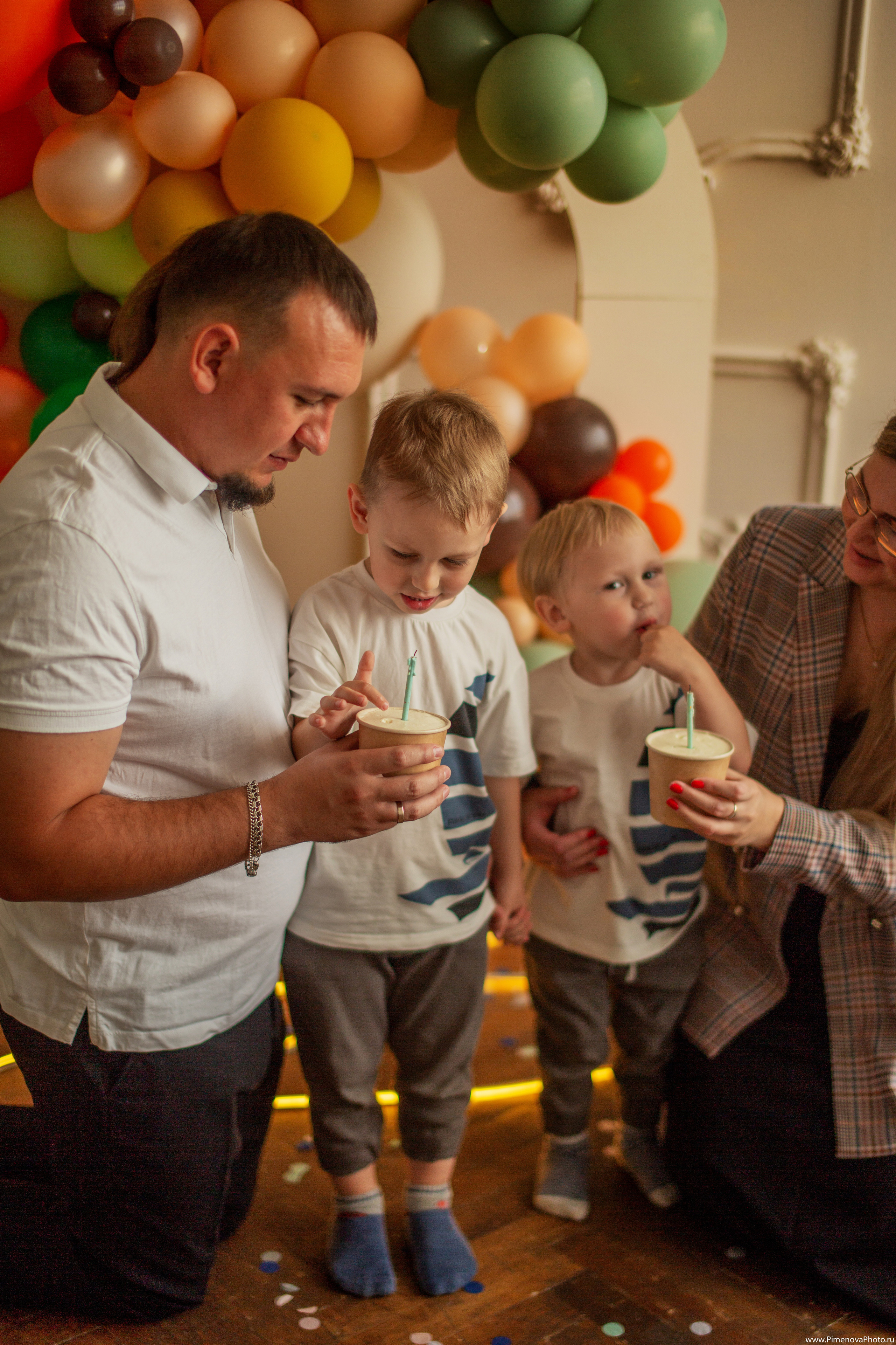 День Рождения Артёма и Арсения. Семейный и детский фотограф в Петрозаводске