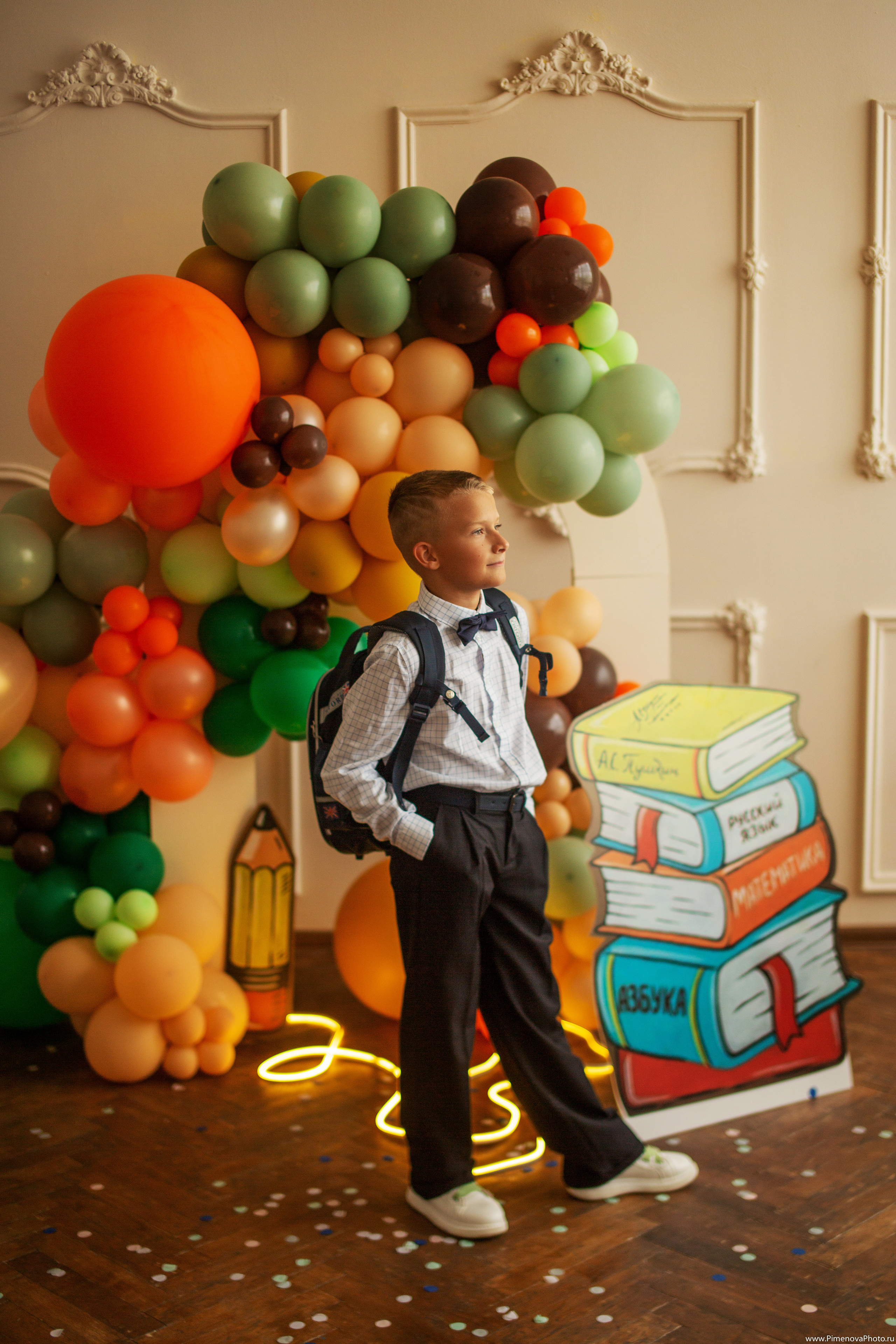 Ваня, 1 сентября. Семейный и детский фотограф в Петрозаводске