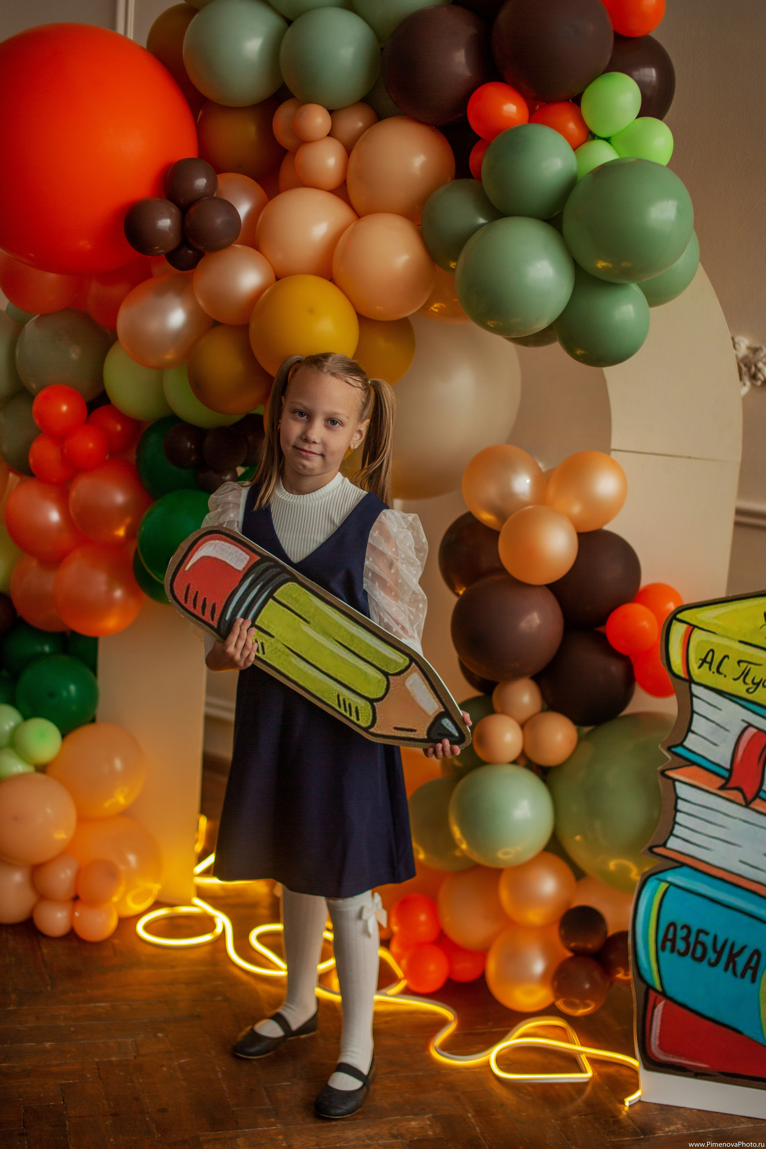 Дианушка, 1 сентября. Семейный и детский фотограф в Петрозаводске