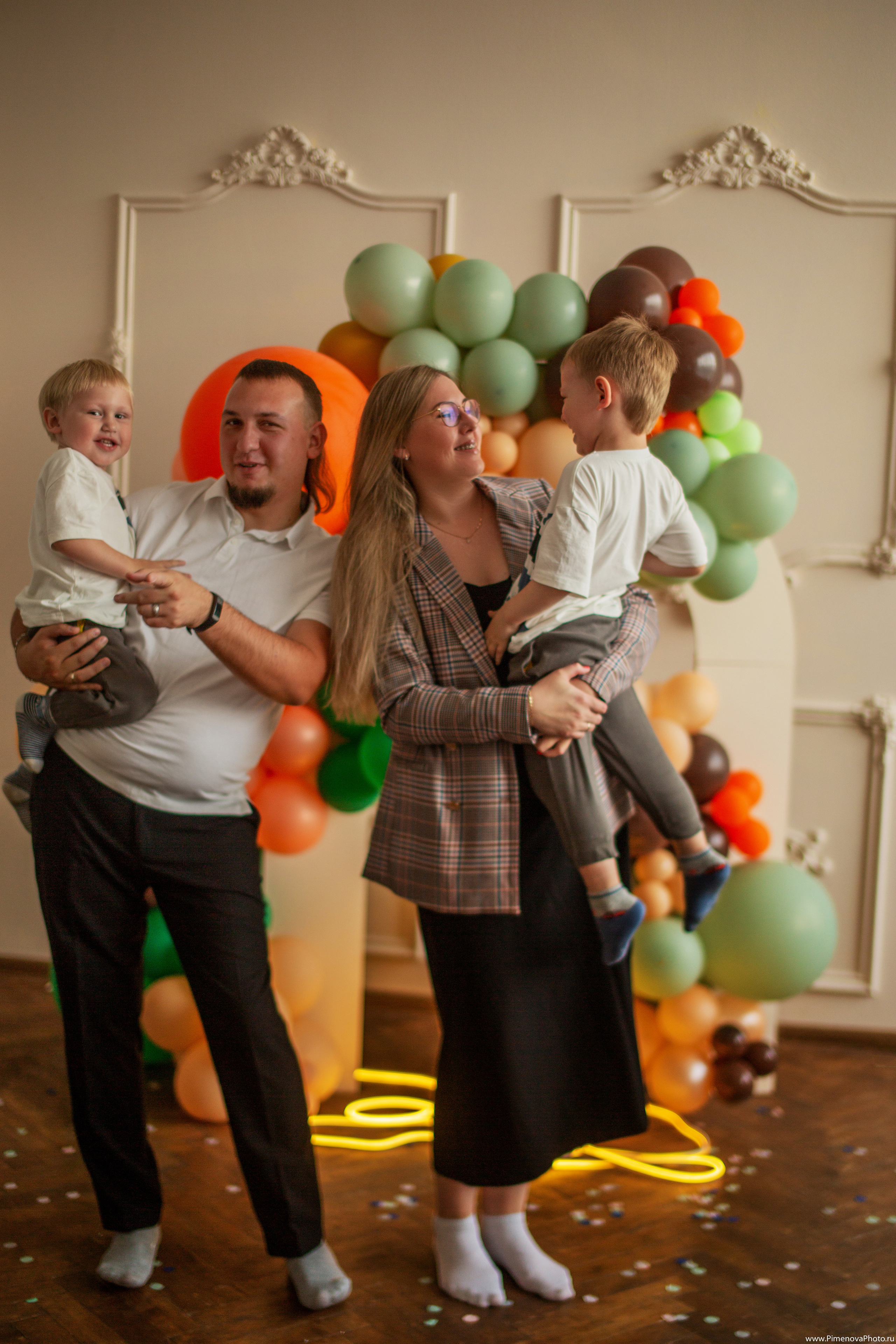 День Рождения Артёма и Арсения. Семейный и детский фотограф в Петрозаводске