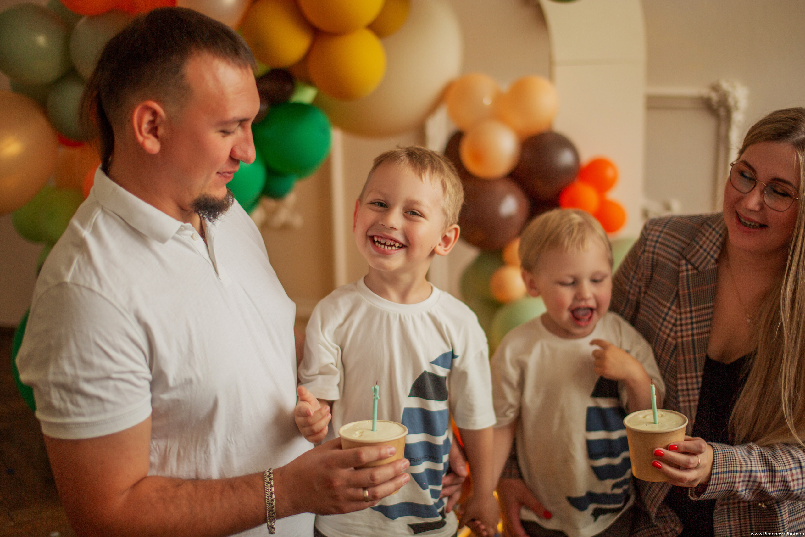 День Рождения Артёма и Арсения. Семейный и детский фотограф в Петрозаводске