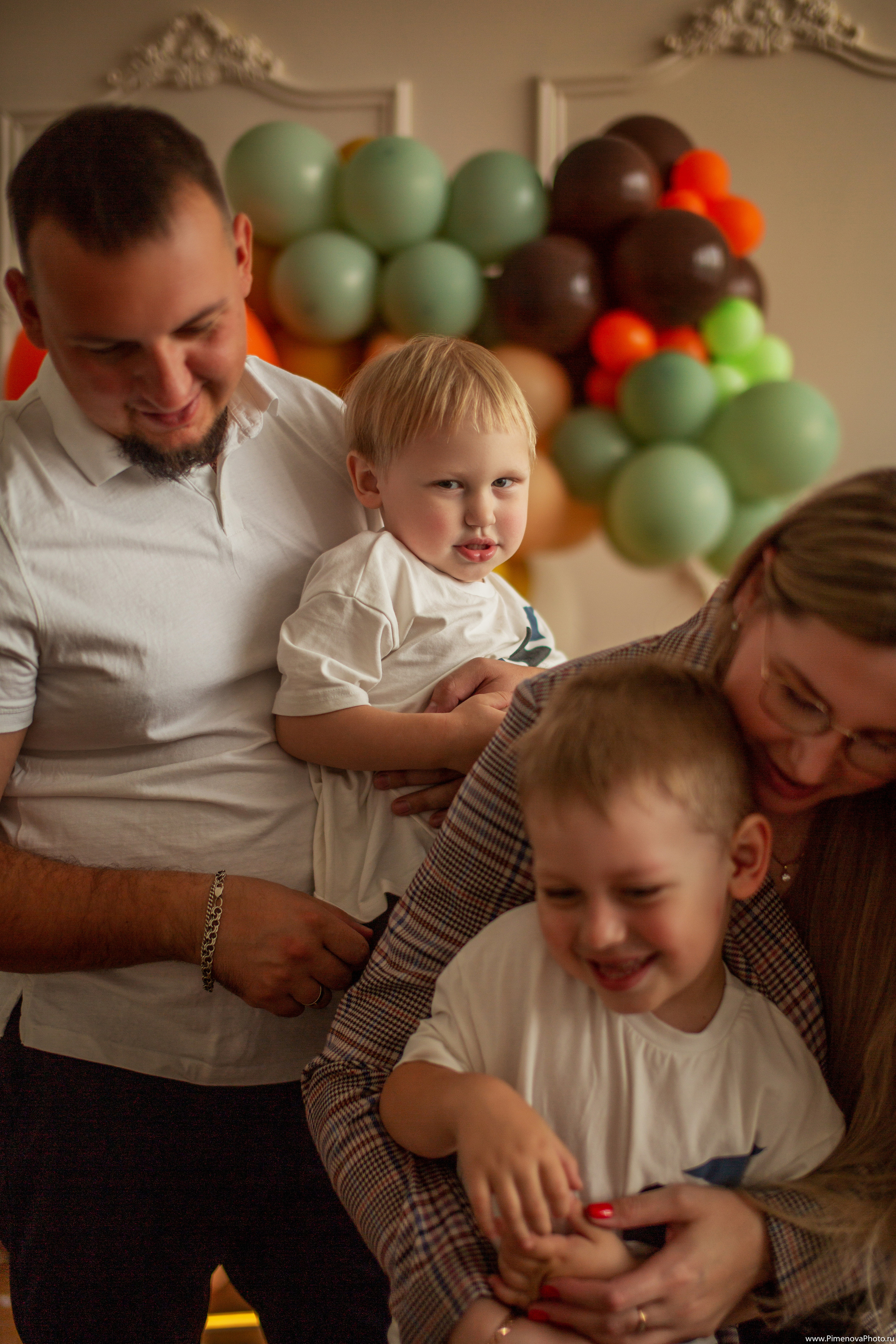 День Рождения Артёма и Арсения. Семейный и детский фотограф в Петрозаводске