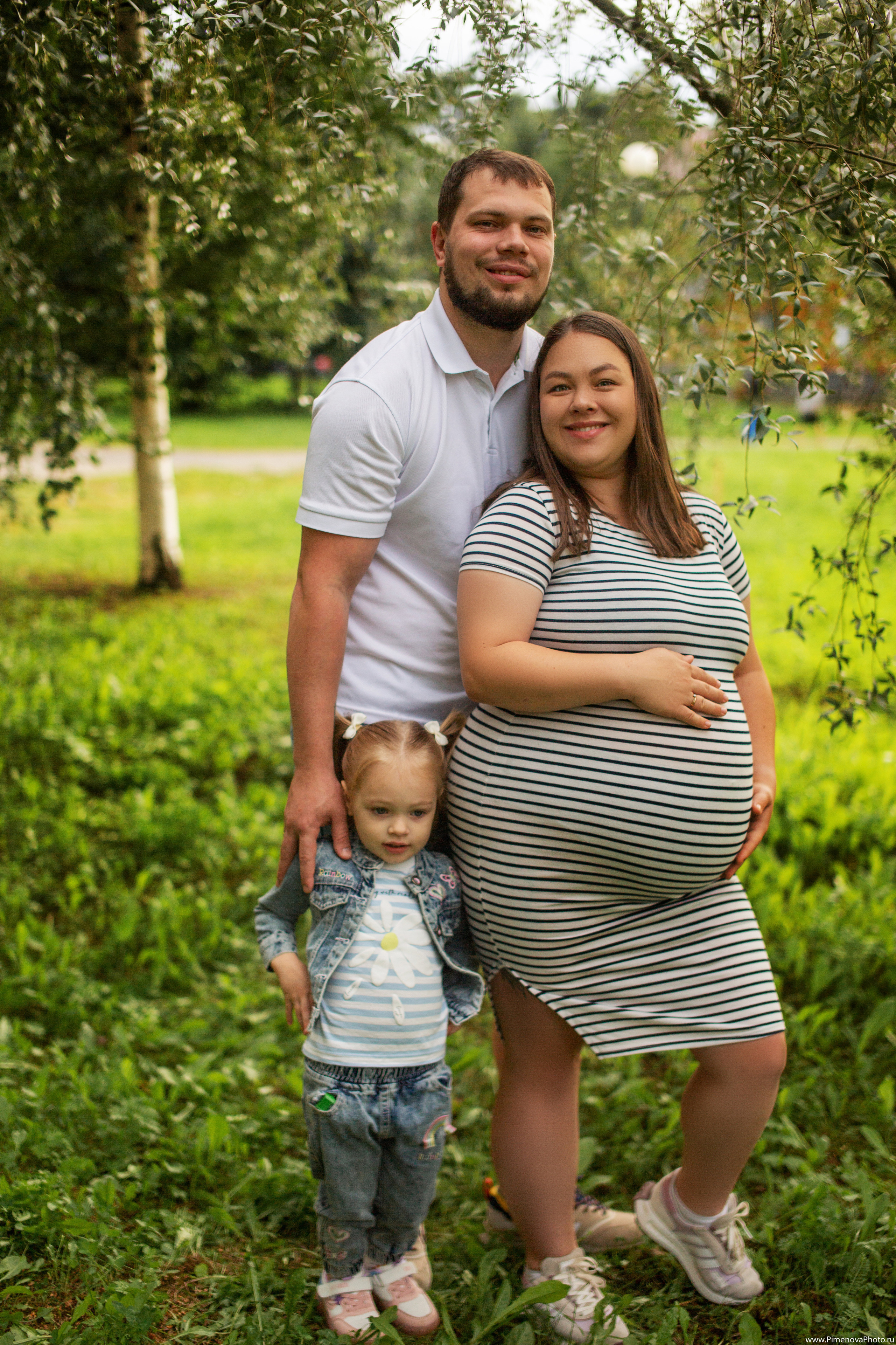 Виола, Игорь и София. Семейный и детский фотограф в Петрозаводске