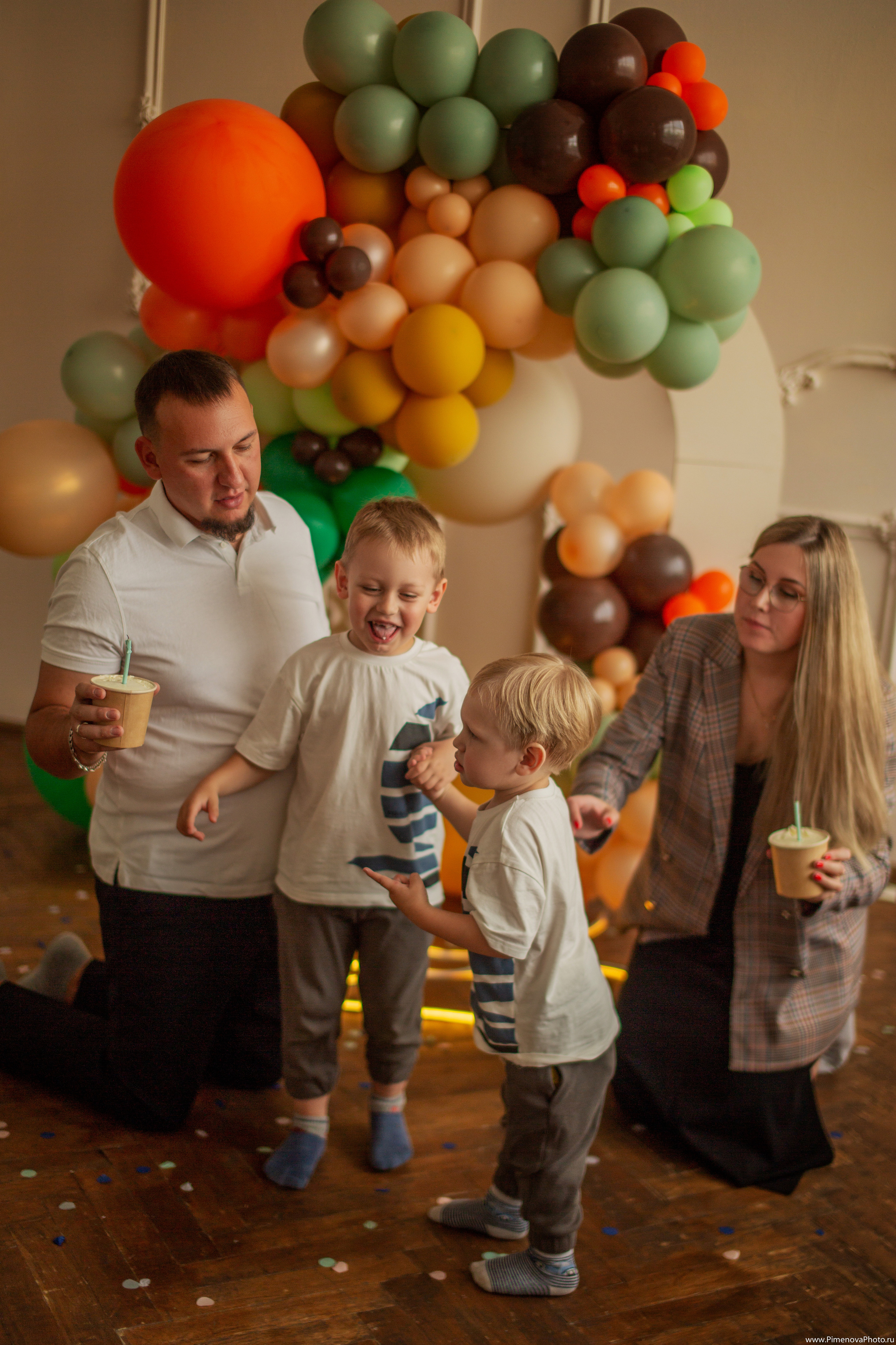 День Рождения Артёма и Арсения. Семейный и детский фотограф в Петрозаводске