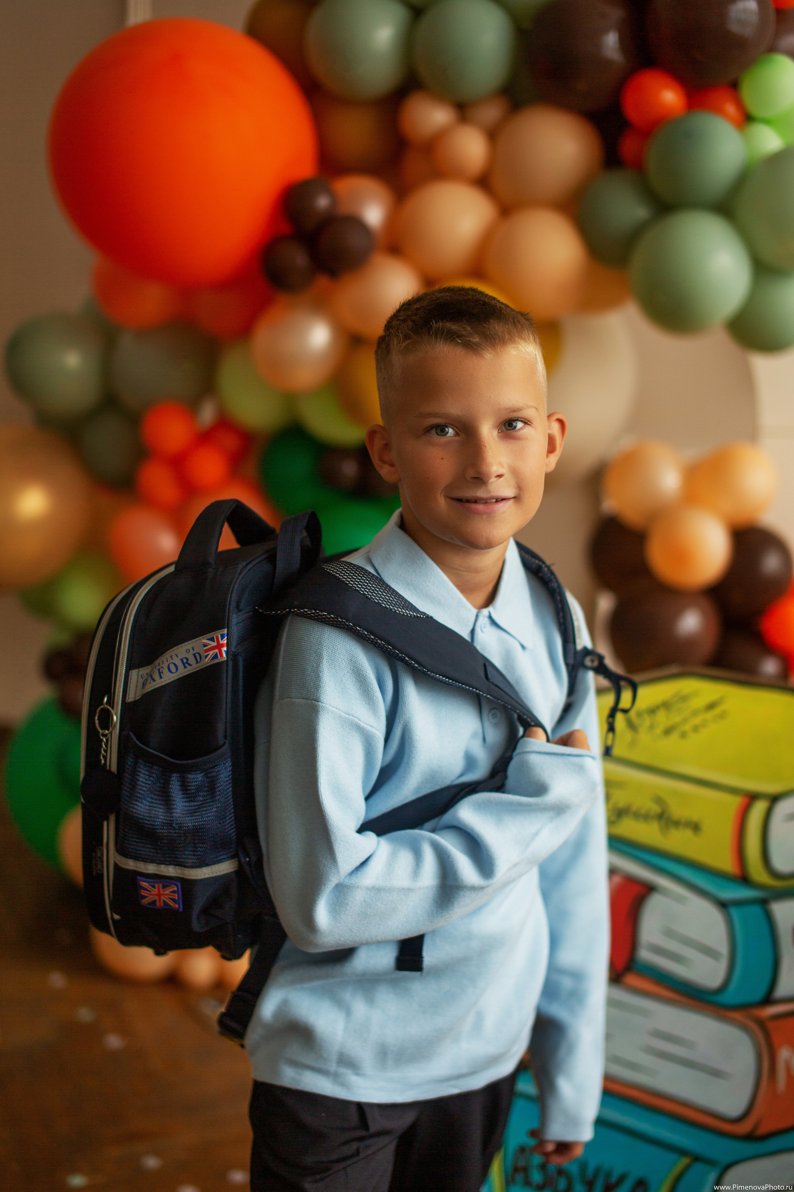 Ваня, 1 сентября. Семейный и детский фотограф в Петрозаводске