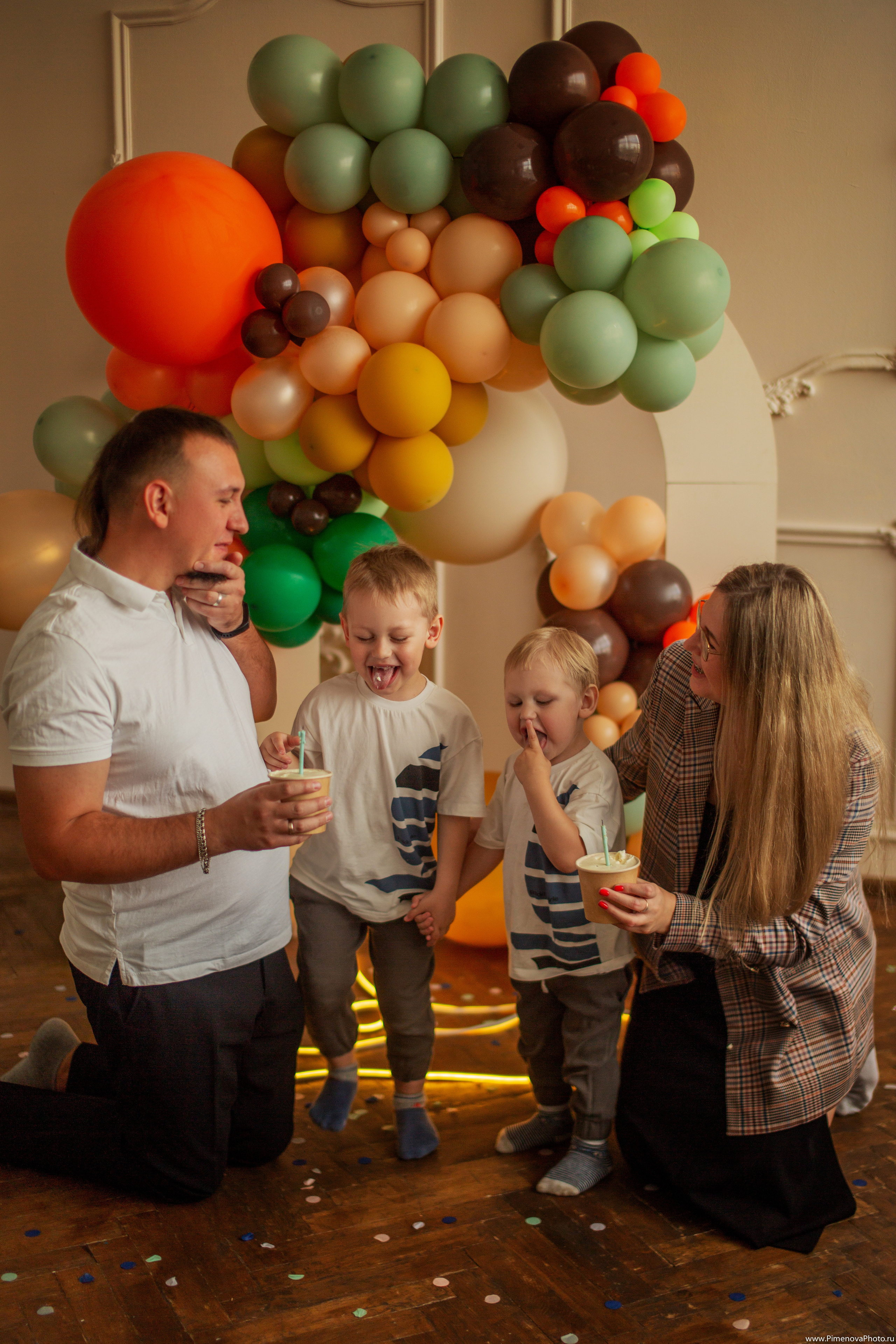 День Рождения Артёма и Арсения. Семейный и детский фотограф в Петрозаводске