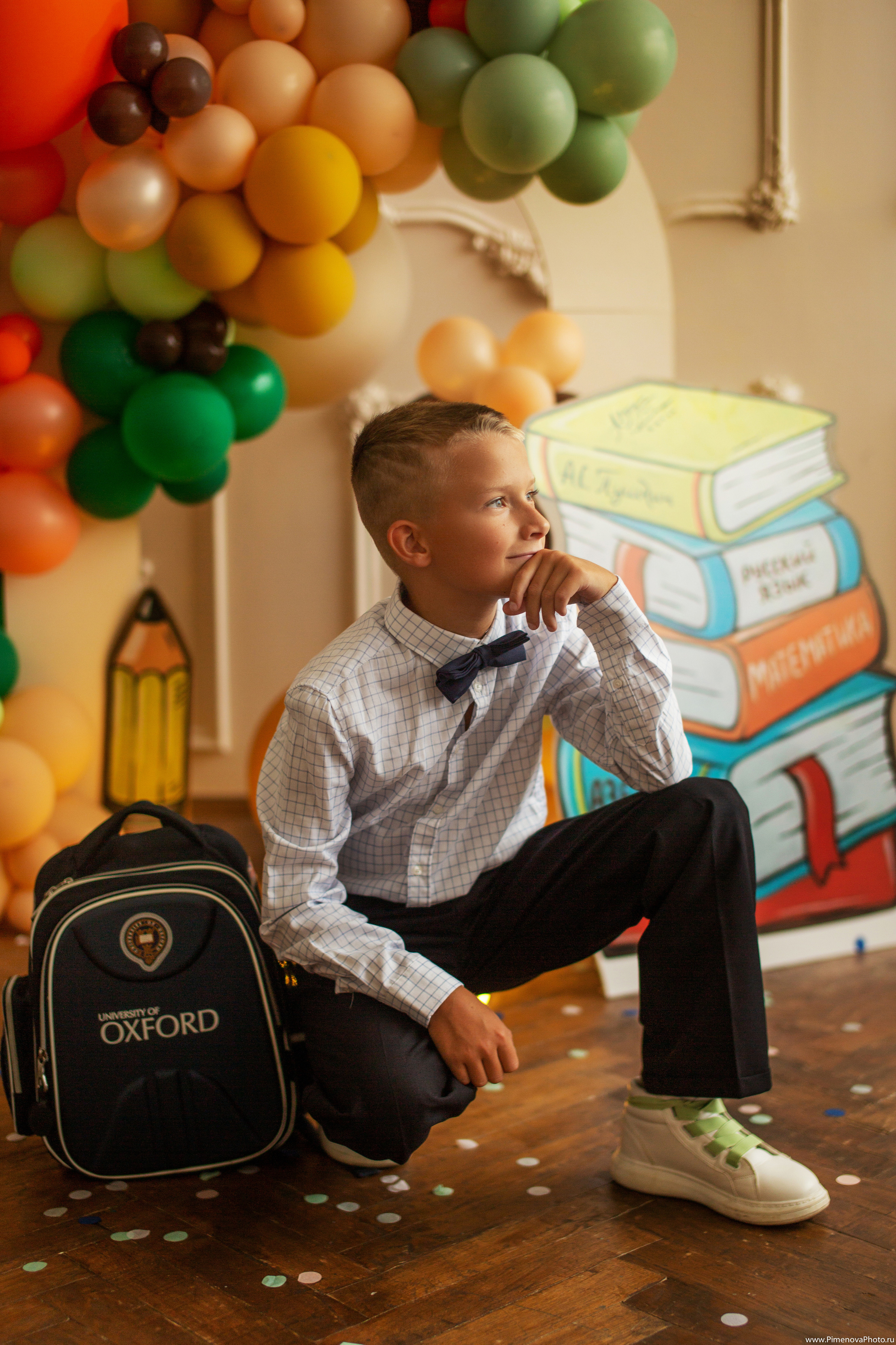 Ваня, 1 сентября. Семейный и детский фотограф в Петрозаводске