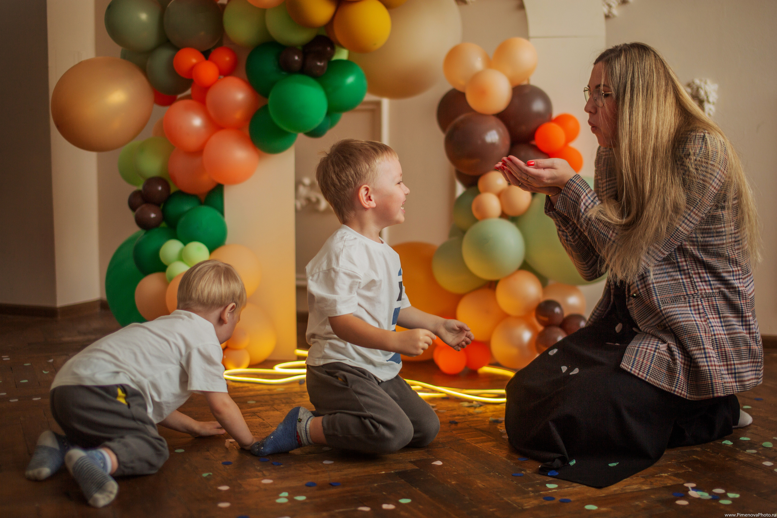 День Рождения Артёма и Арсения. Семейный и детский фотограф в Петрозаводске
