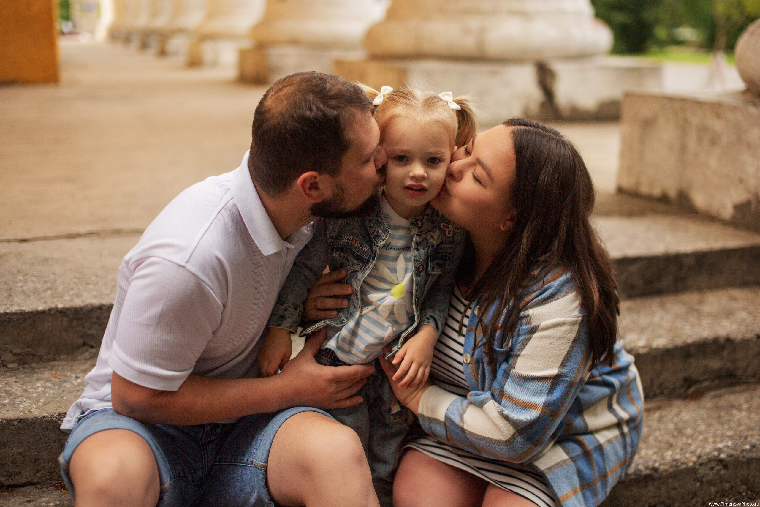 Виола, Игорь и София. Семейный и детский фотограф в Петрозаводске