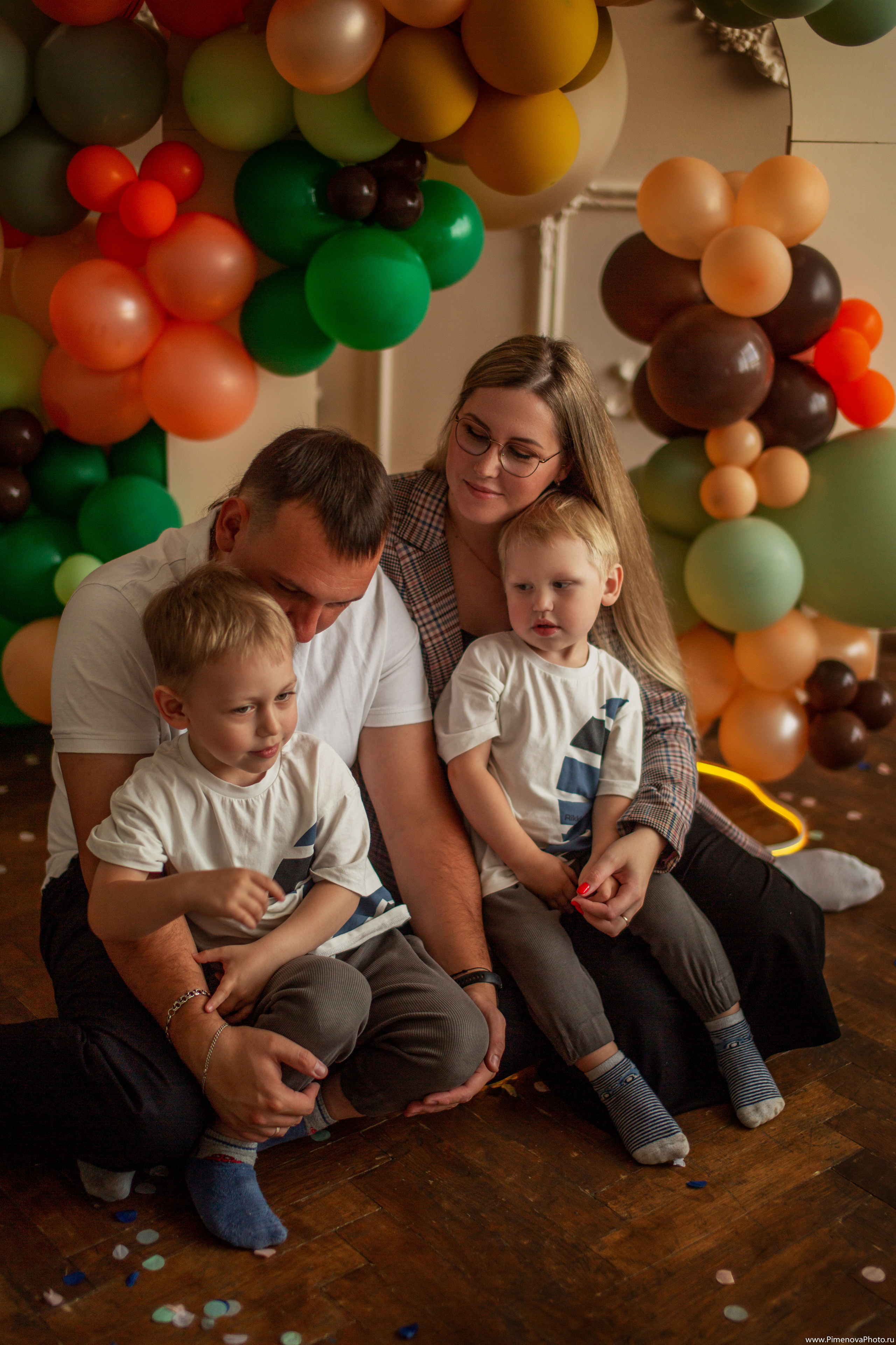 День Рождения Артёма и Арсения. Семейный и детский фотограф в Петрозаводске