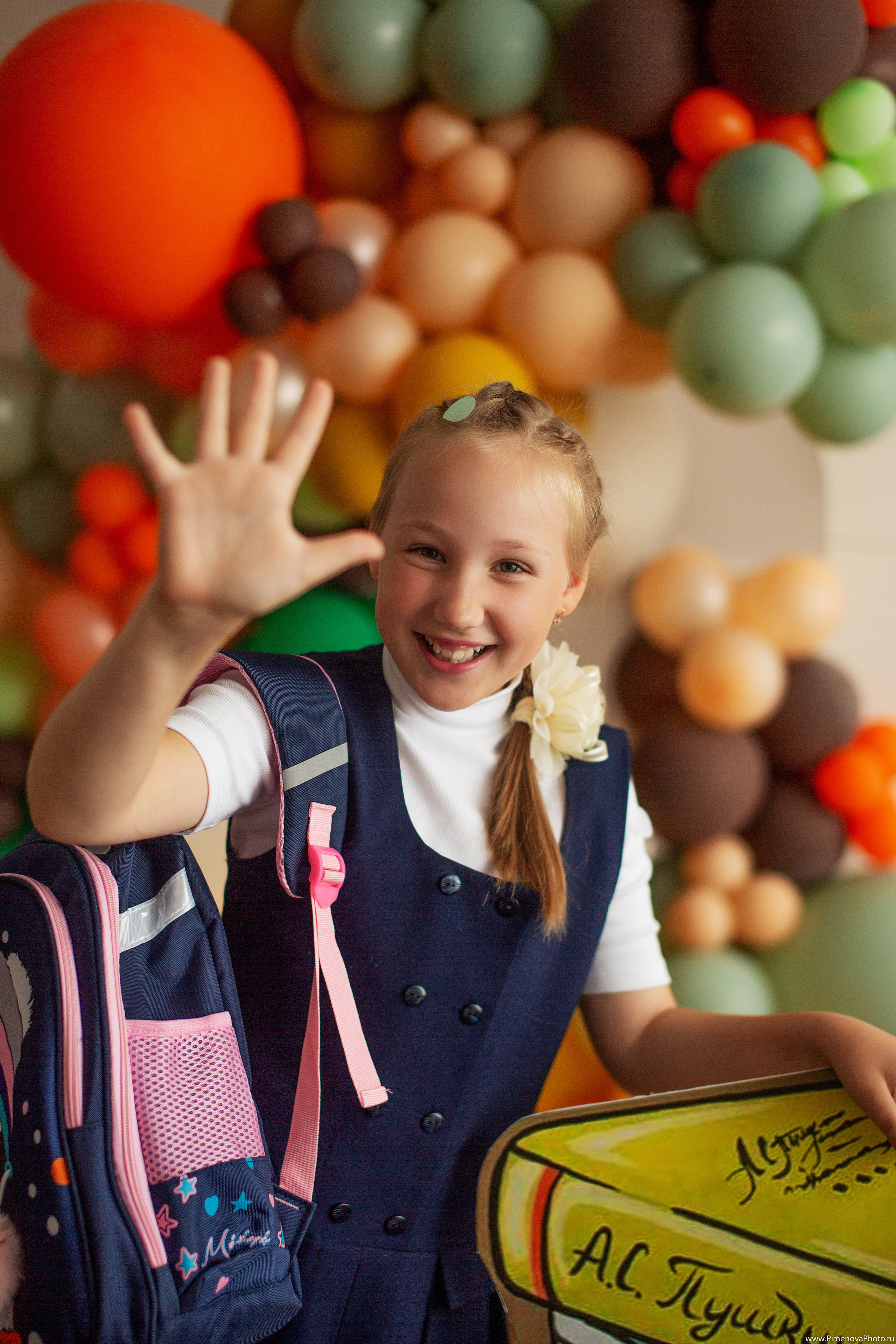 Лиза, 1 сентября. Семейный и детский фотограф в Петрозаводске