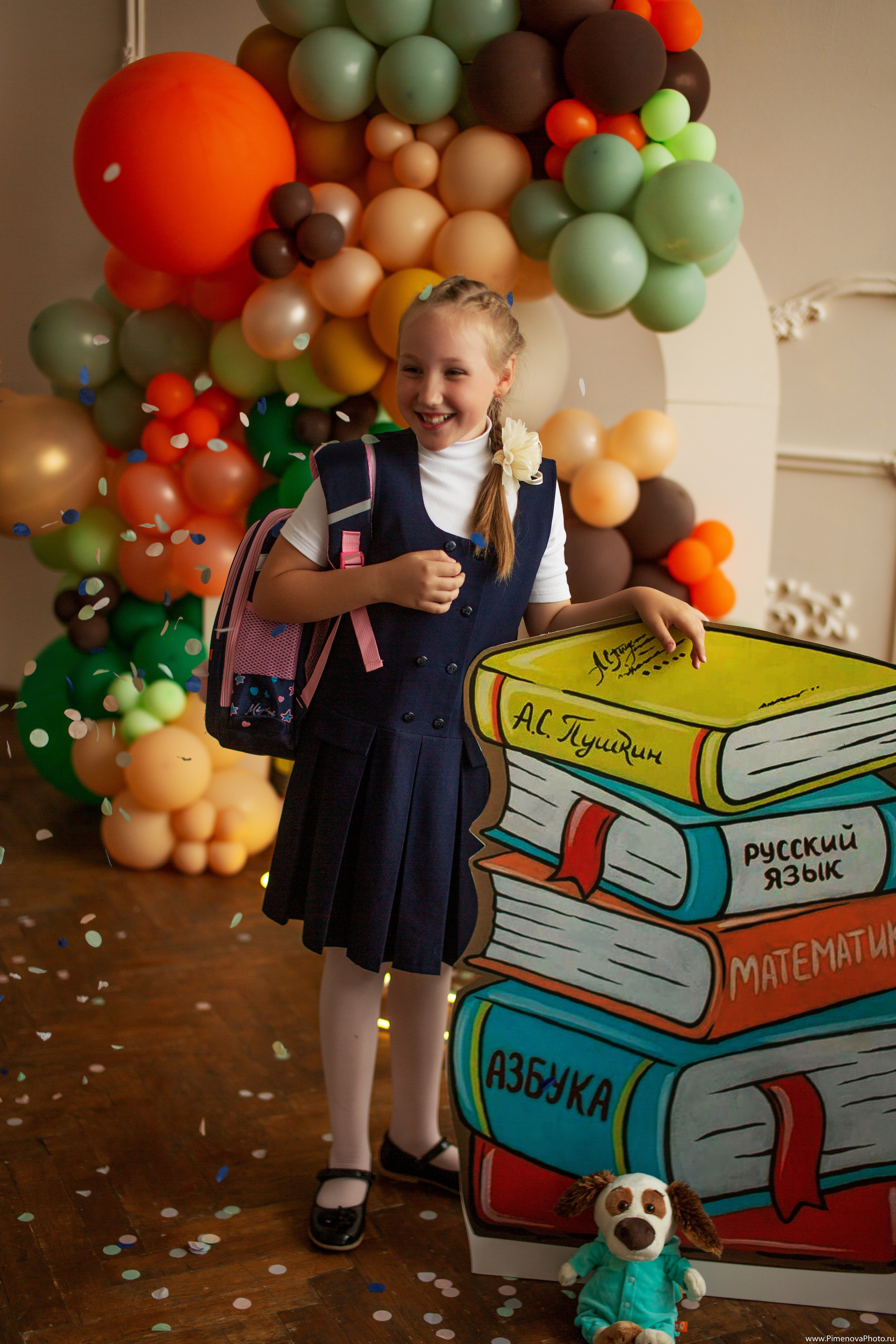 Лиза, 1 сентября. Семейный и детский фотограф в Петрозаводске