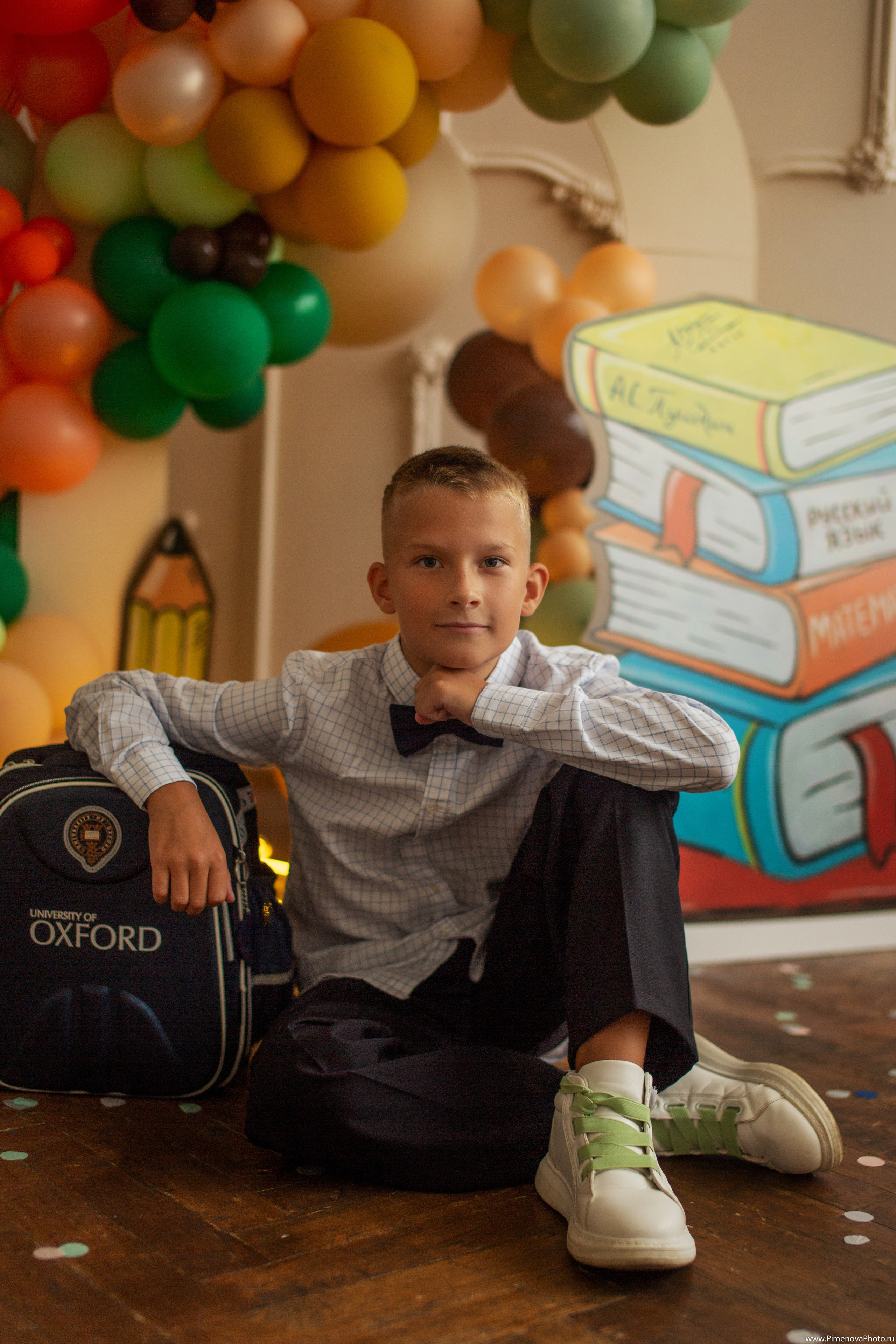 Ваня, 1 сентября. Семейный и детский фотограф в Петрозаводске