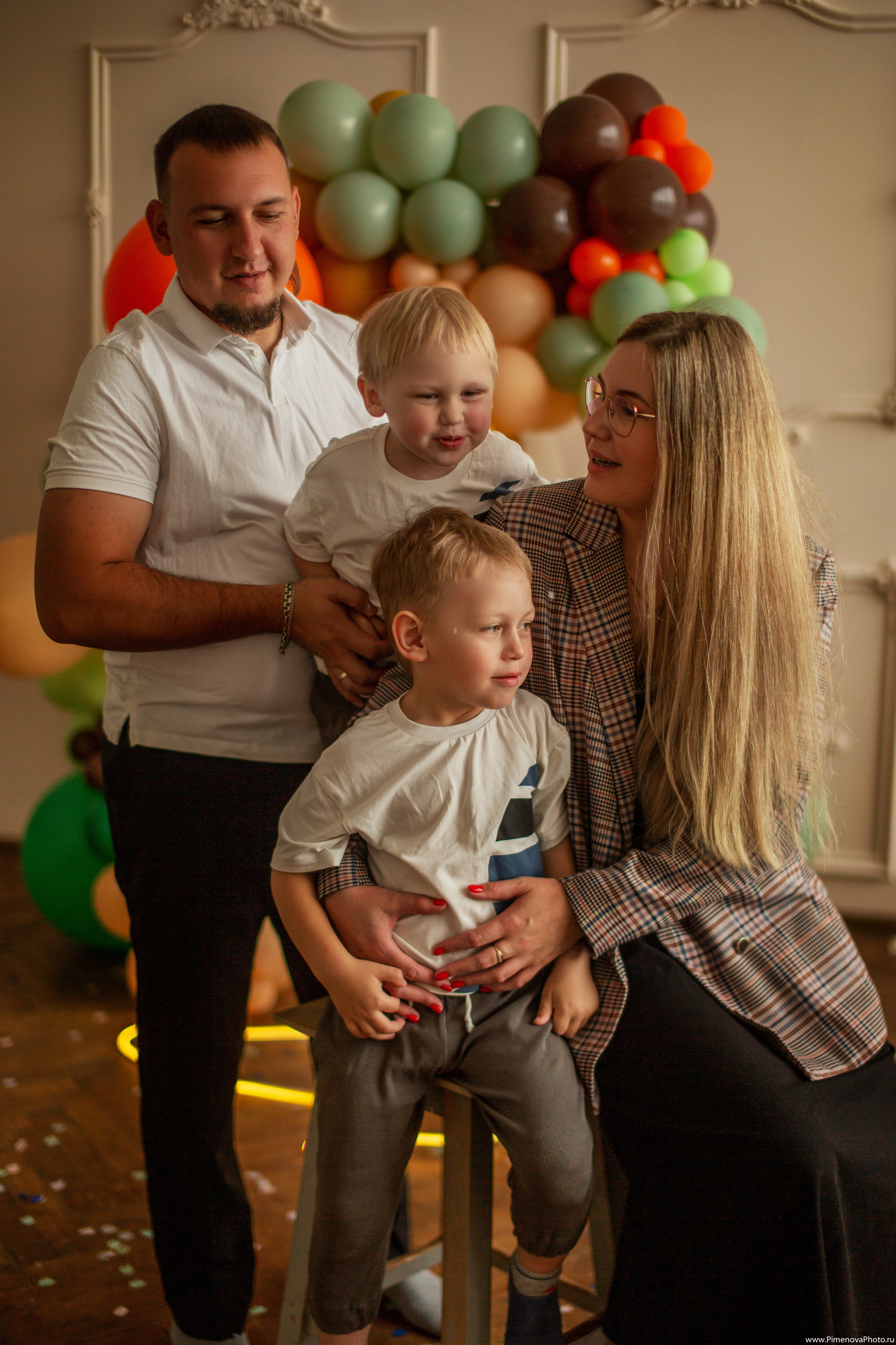 День Рождения Артёма и Арсения. Семейный и детский фотограф в Петрозаводске