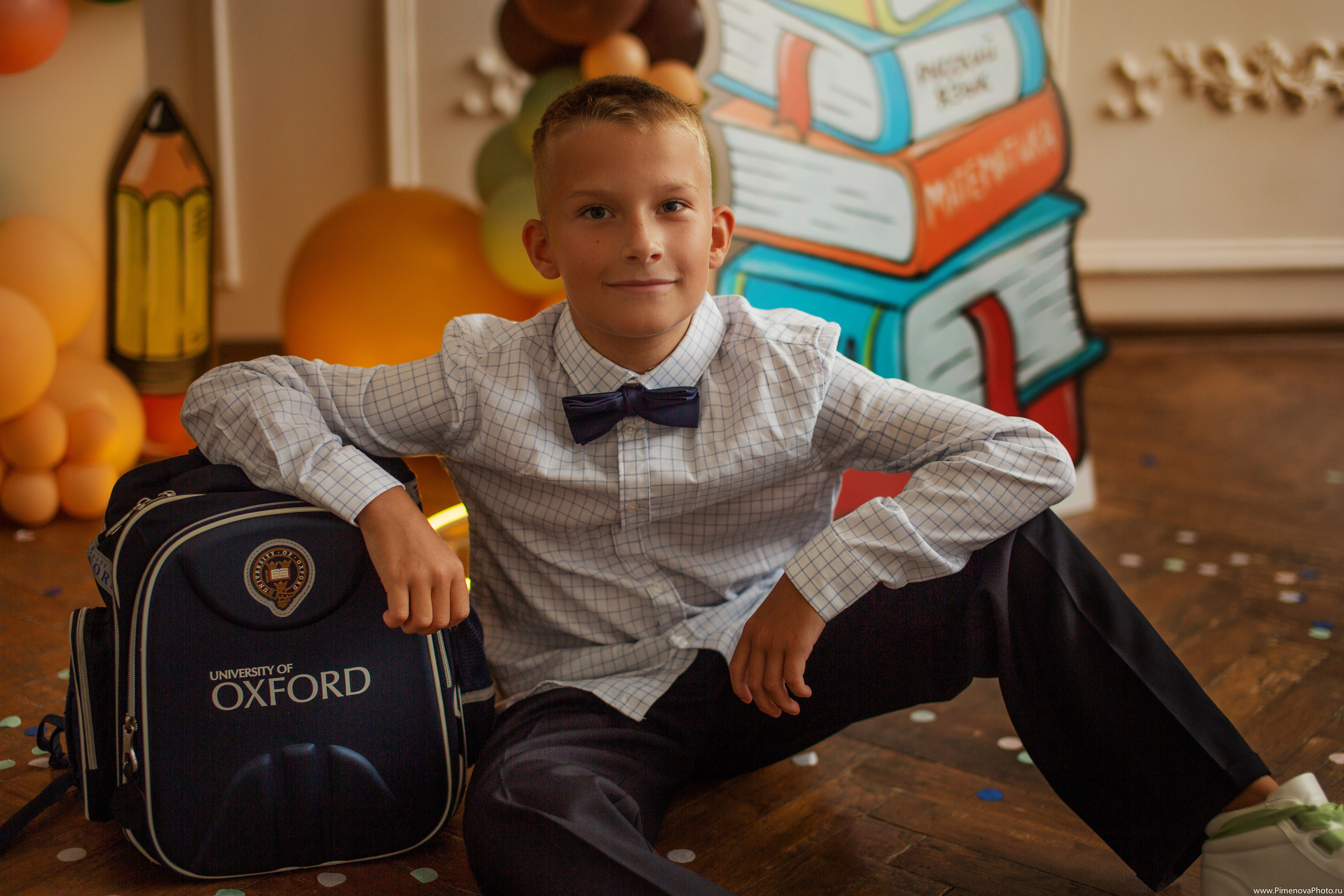 Ваня, 1 сентября. Семейный и детский фотограф в Петрозаводске