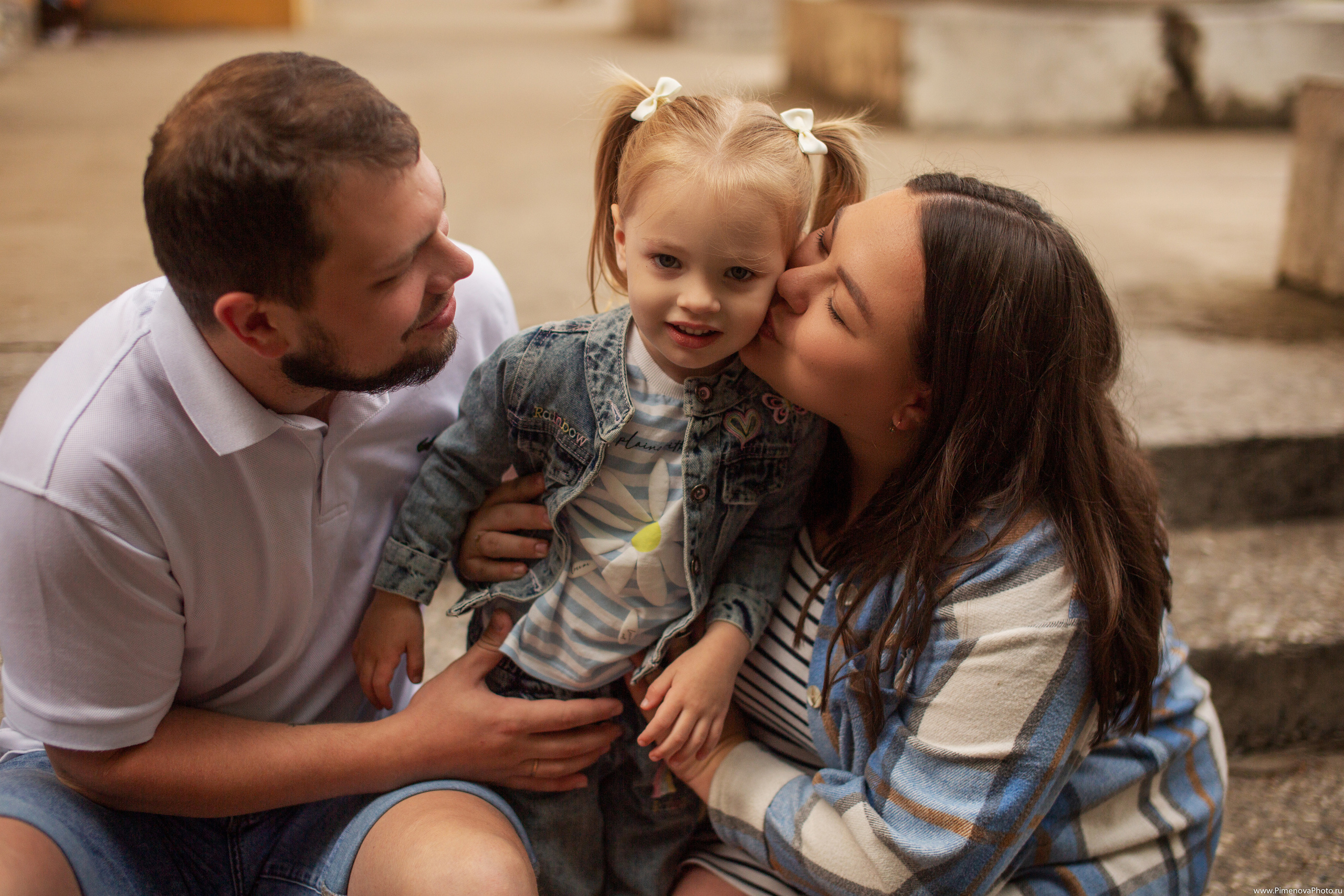 Виола, Игорь и София. Семейный и детский фотограф в Петрозаводске