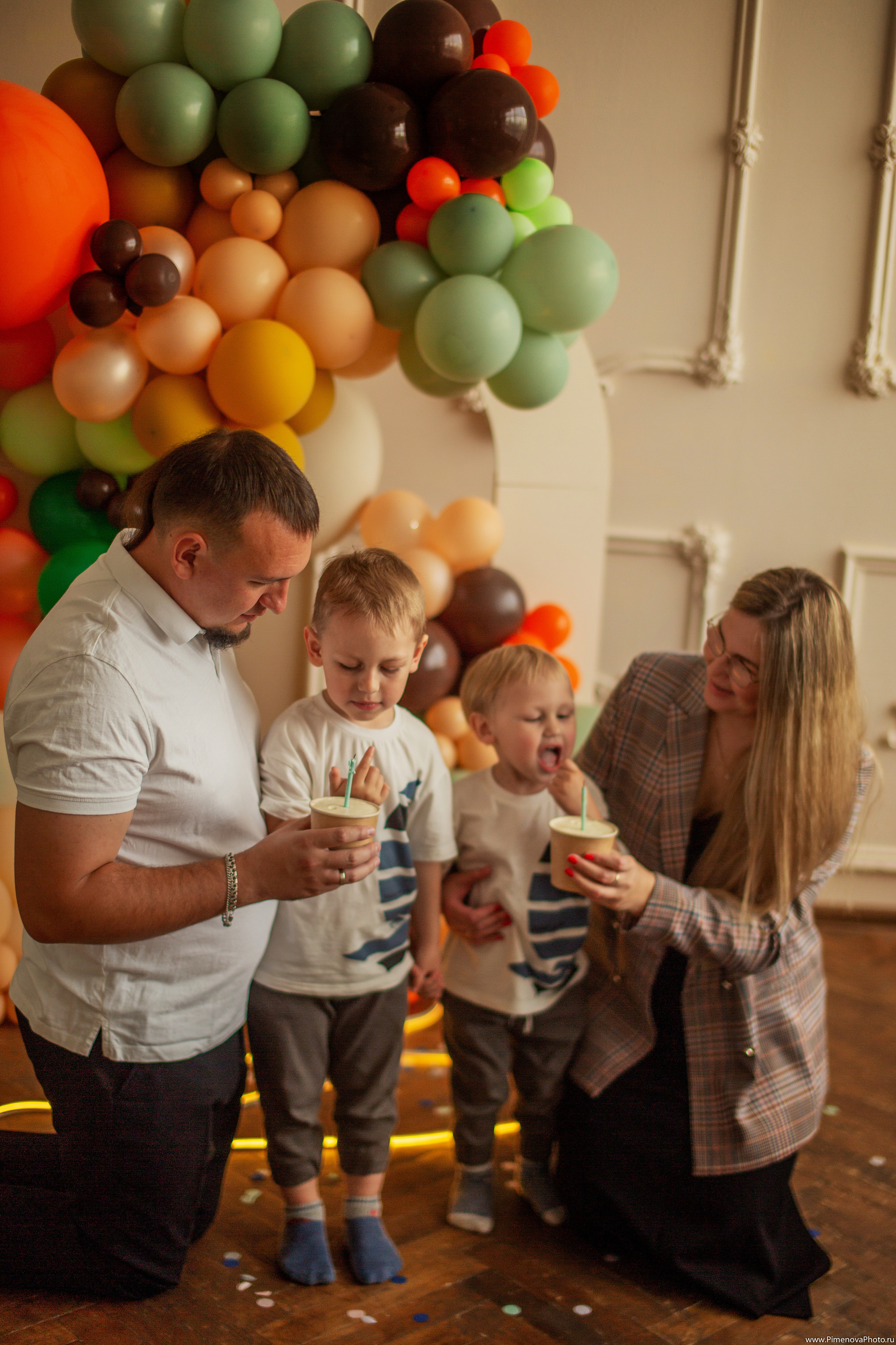 День Рождения Артёма и Арсения. Семейный и детский фотограф в Петрозаводске