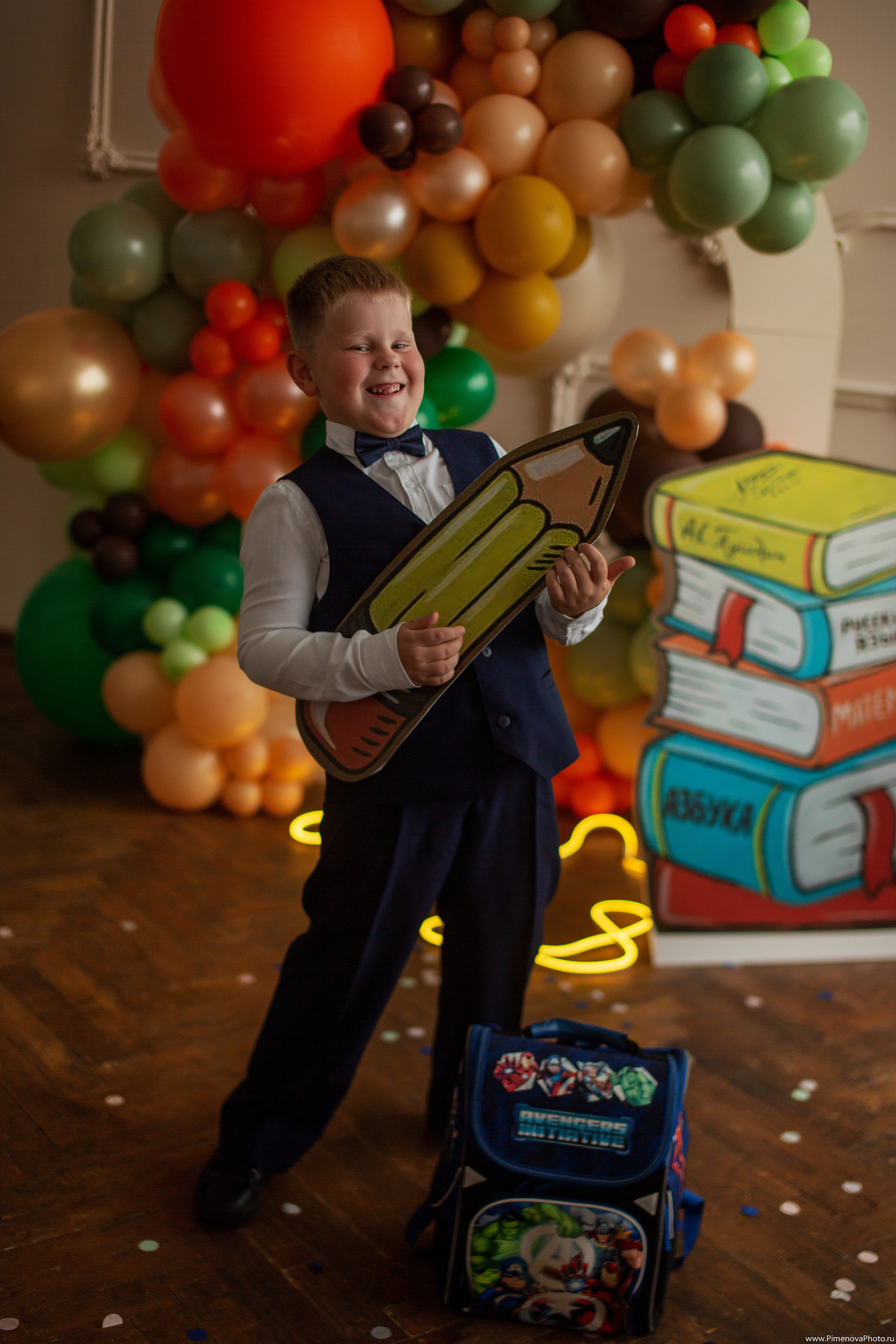 Даня Первоклассник. Семейный и детский фотограф в Петрозаводске