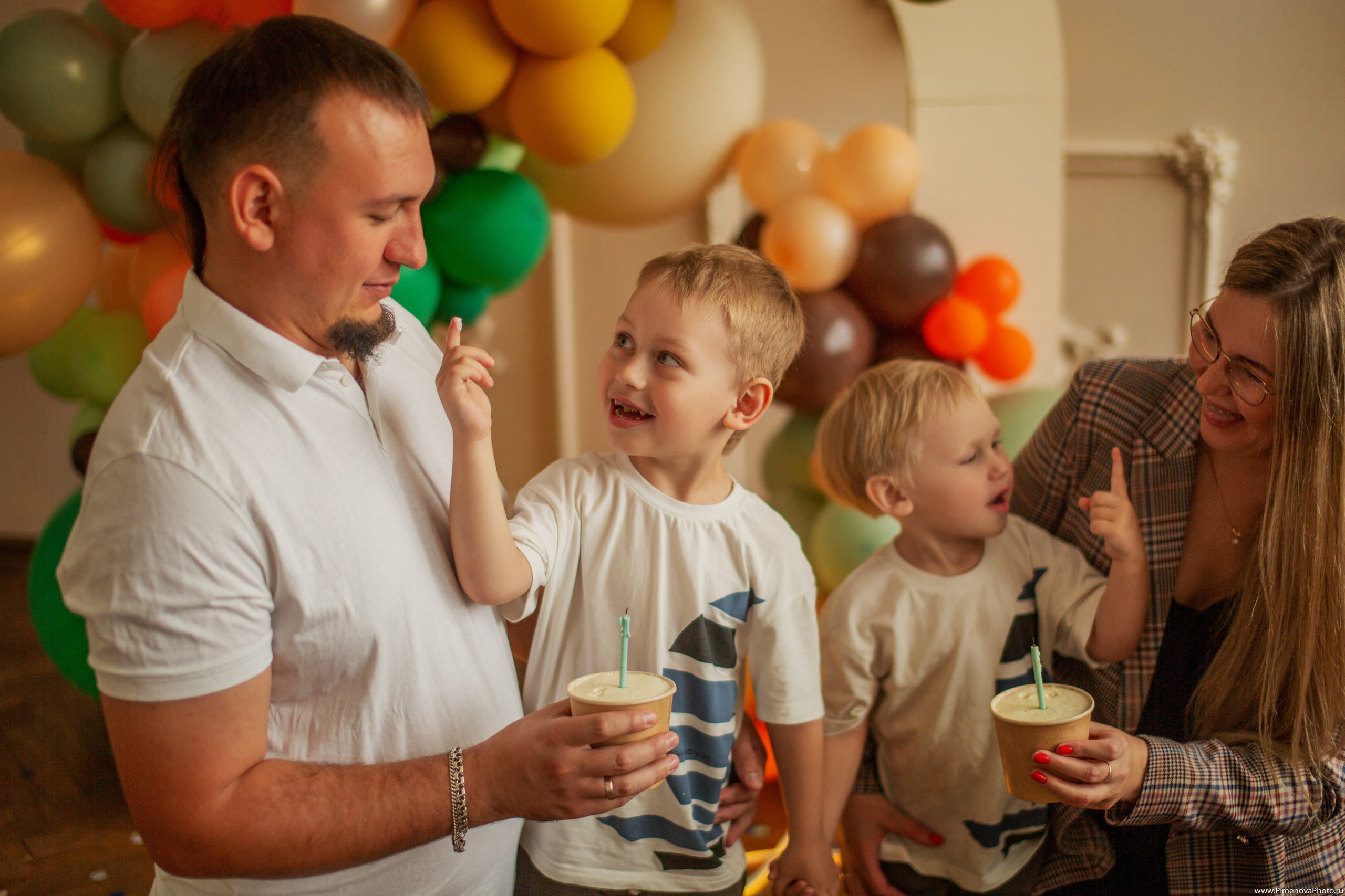 День Рождения Артёма и Арсения. Семейный и детский фотограф в Петрозаводске