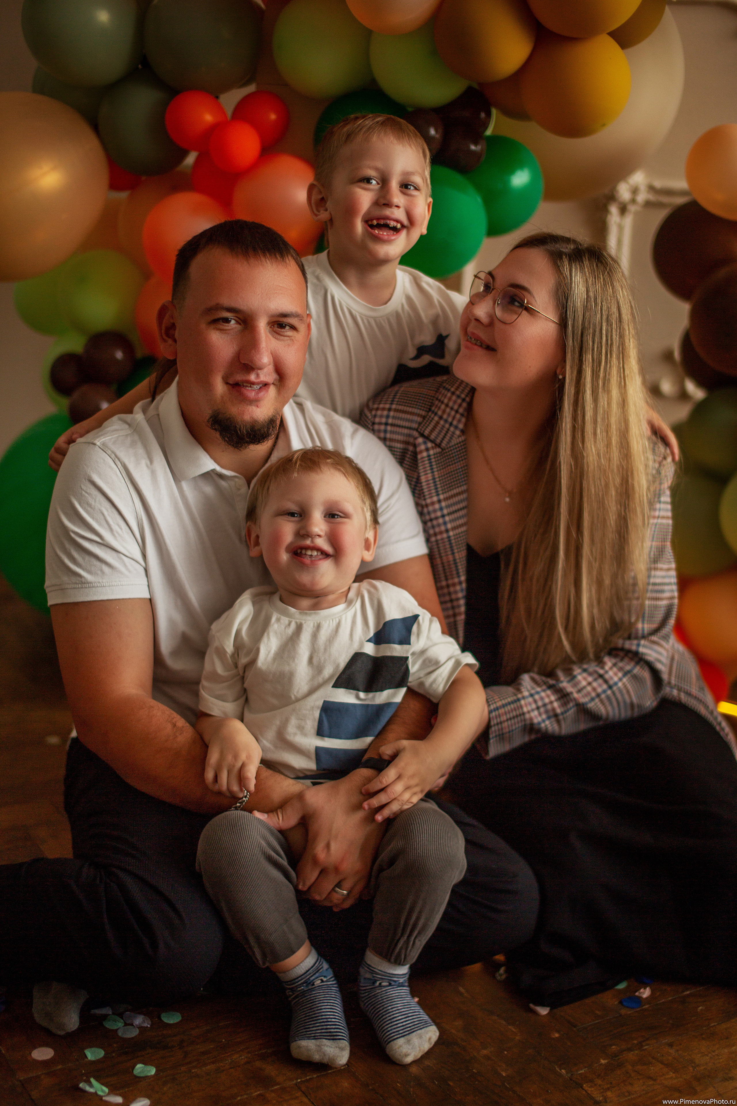 День Рождения Артёма и Арсения. Семейный и детский фотограф в Петрозаводске