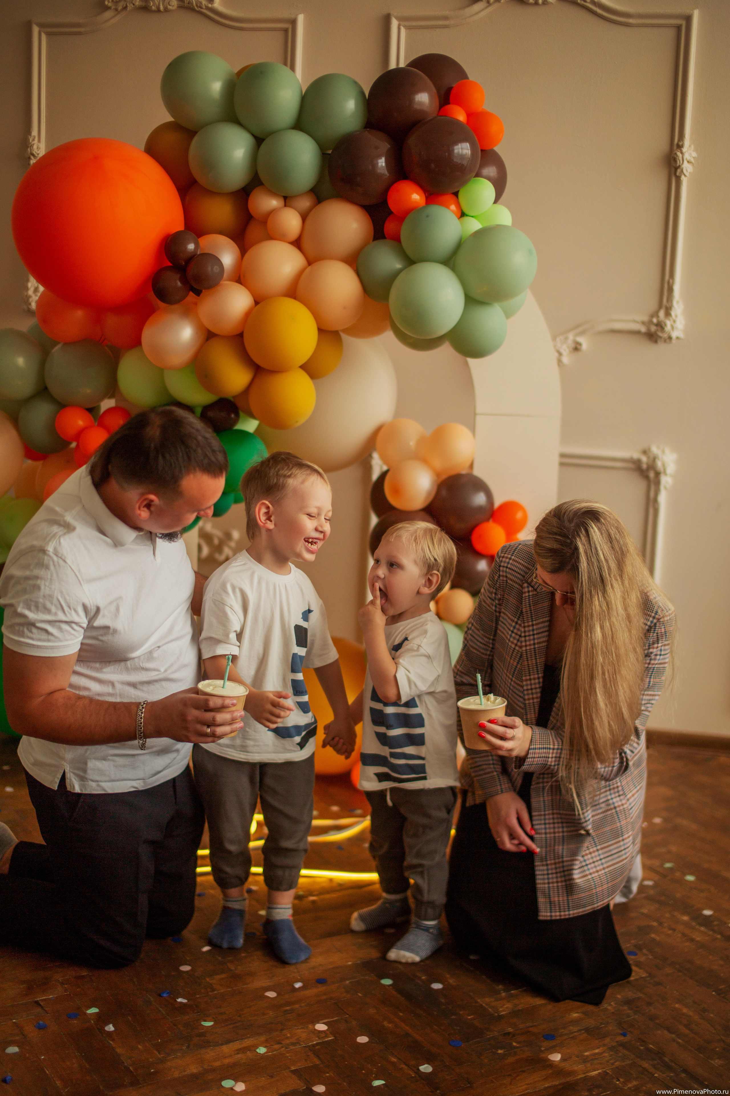 День Рождения Артёма и Арсения. Семейный и детский фотограф в Петрозаводске
