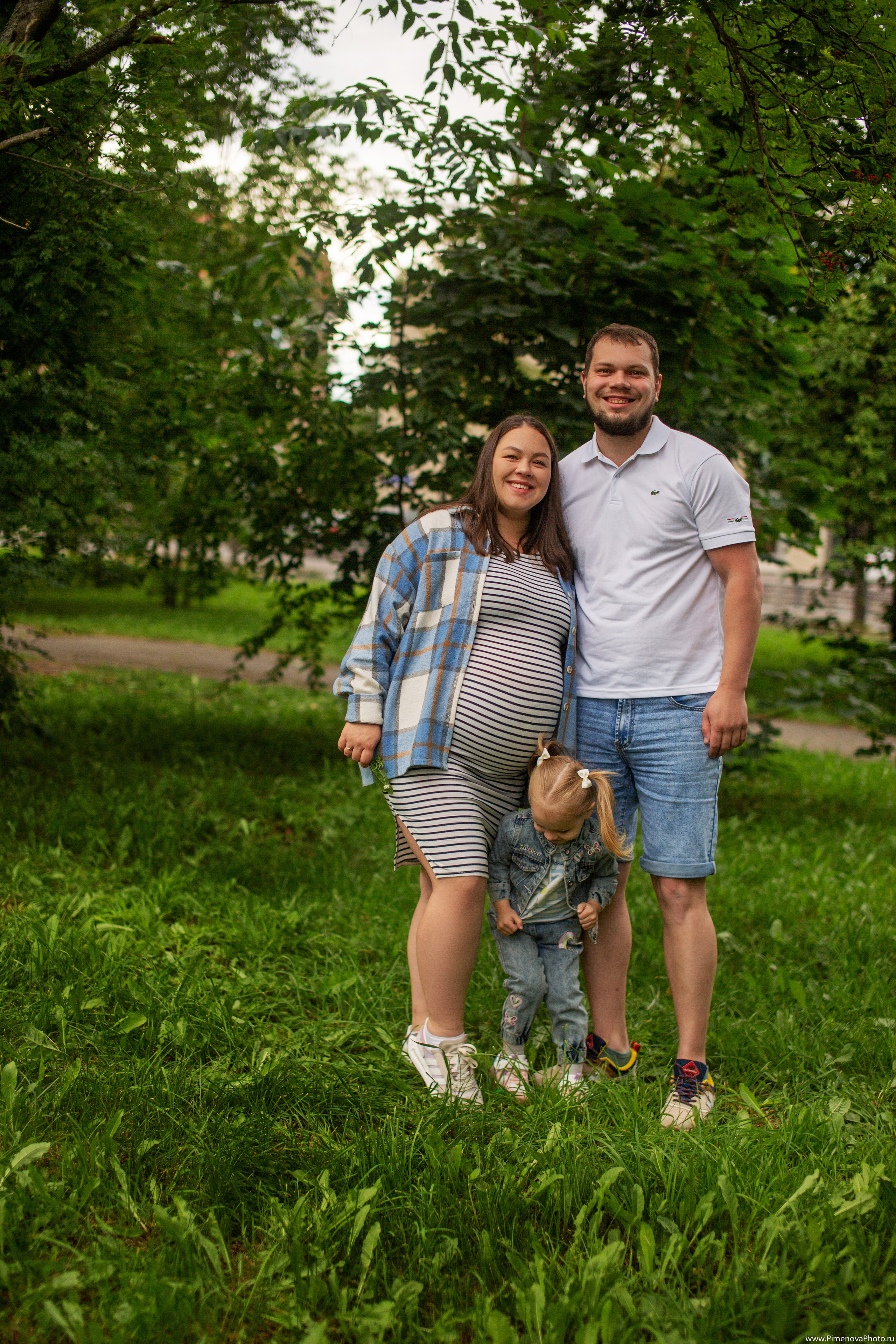 Виола, Игорь и София. Семейный и детский фотограф в Петрозаводске