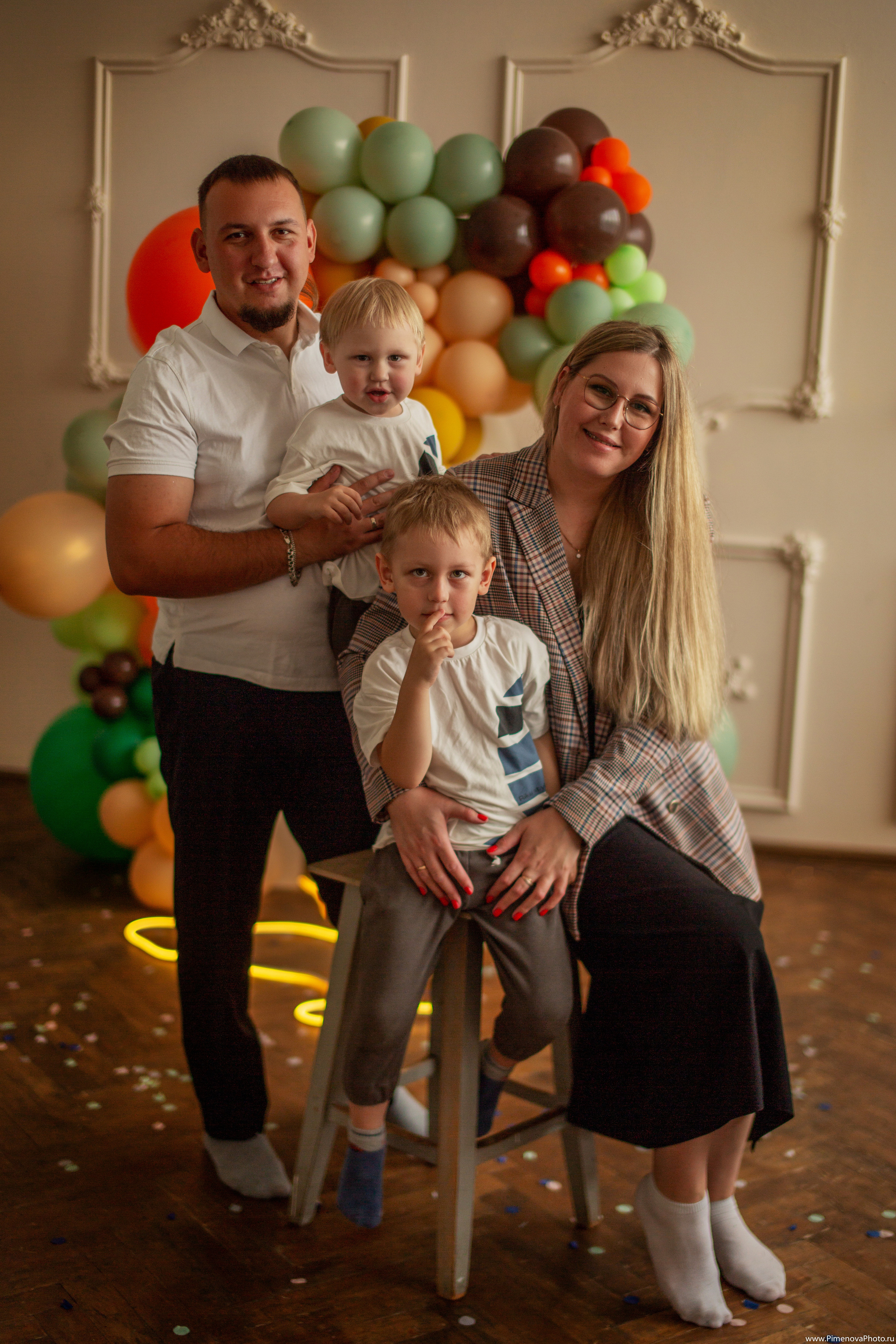 День Рождения Артёма и Арсения. Семейный и детский фотограф в Петрозаводске