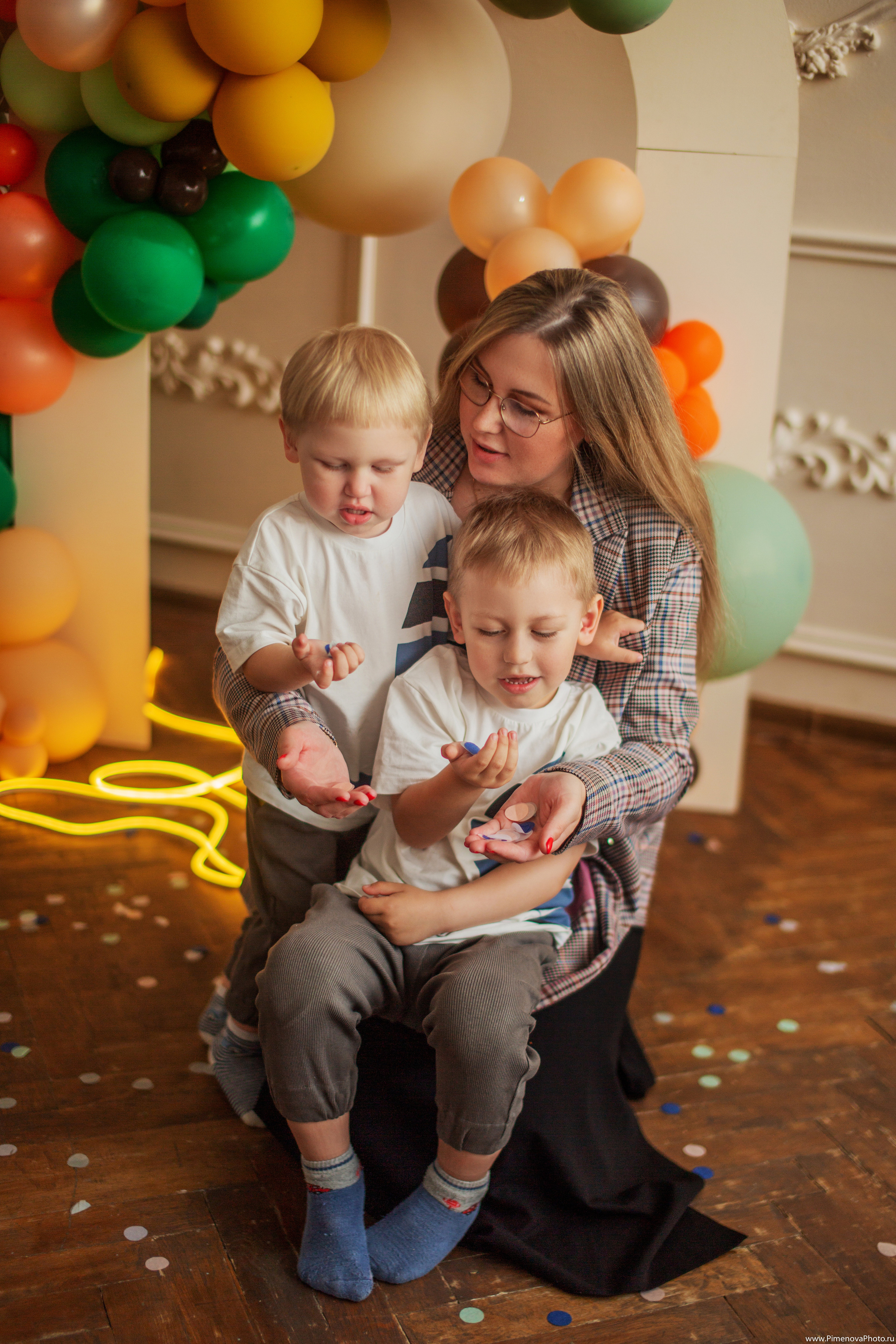 День Рождения Артёма и Арсения. Семейный и детский фотограф в Петрозаводске