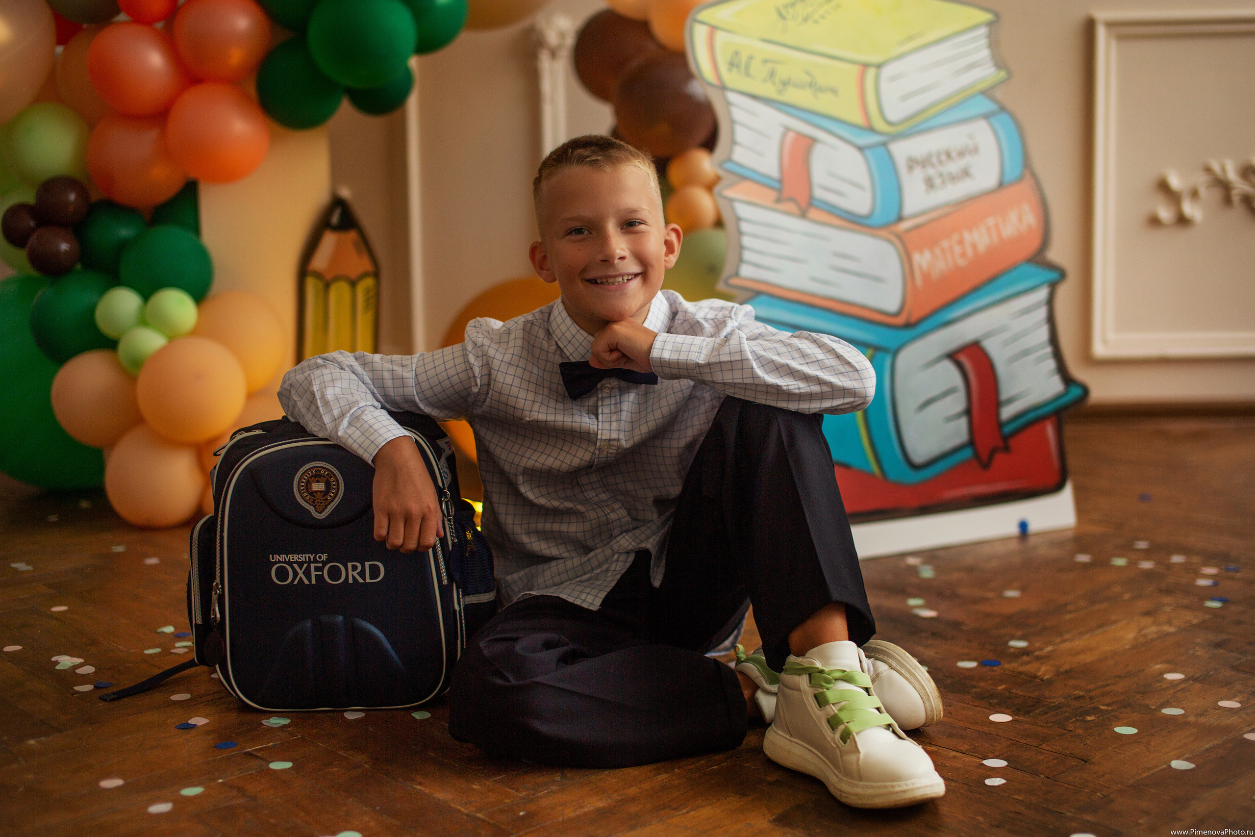 Ваня, 1 сентября. Семейный и детский фотограф в Петрозаводске