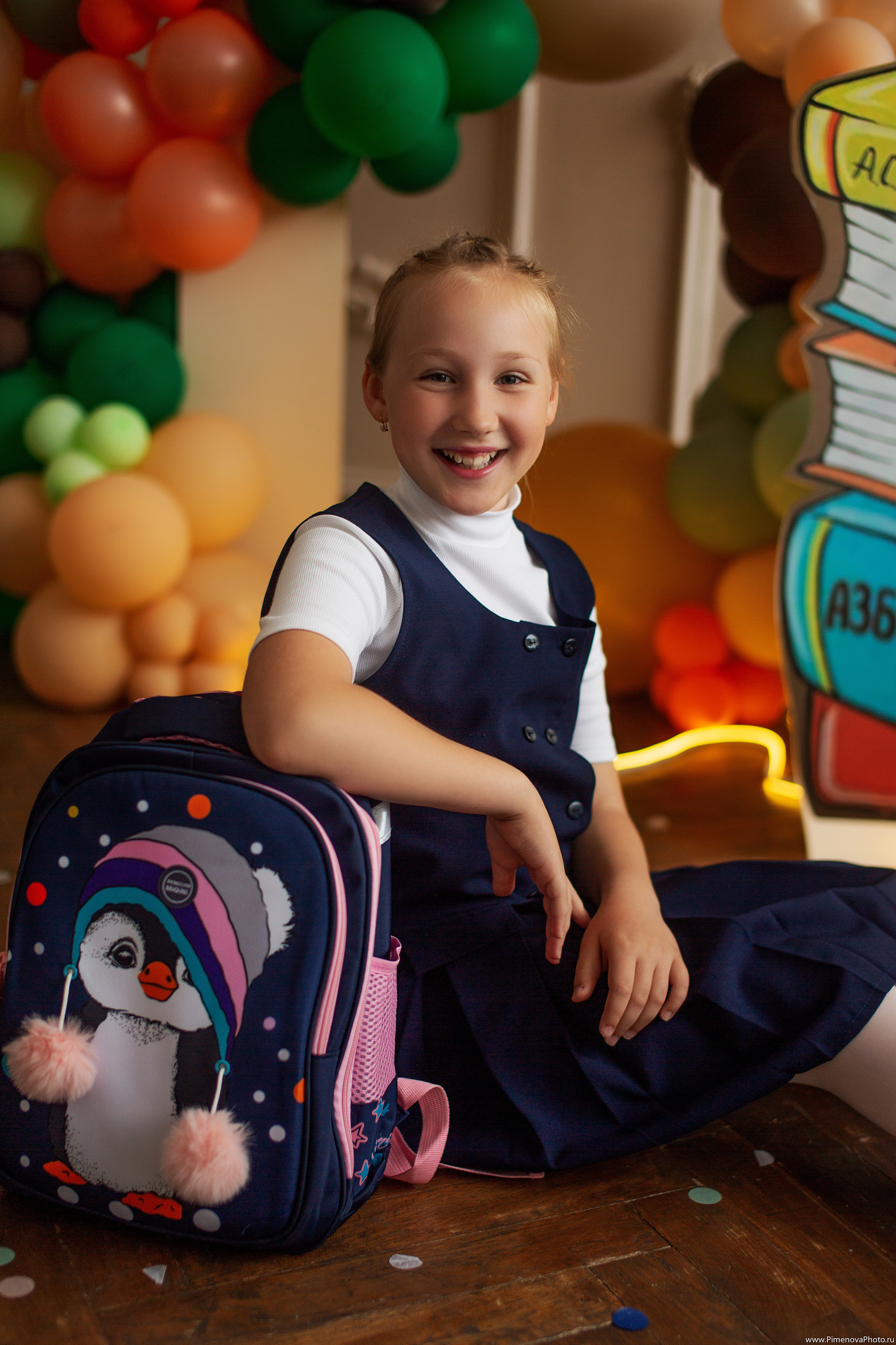 Лиза, 1 сентября. Семейный и детский фотограф в Петрозаводске