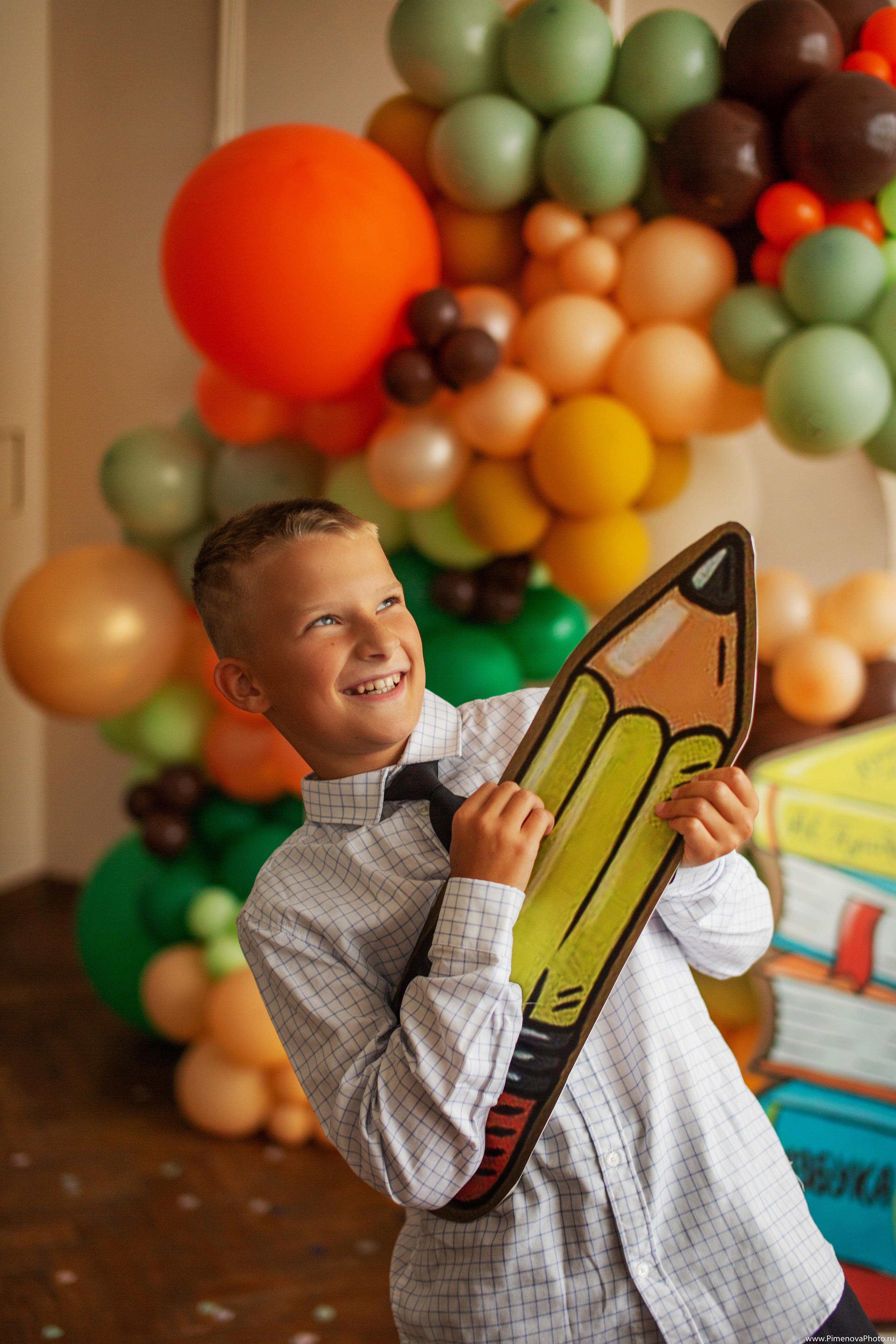 Ваня, 1 сентября. Семейный и детский фотограф в Петрозаводске