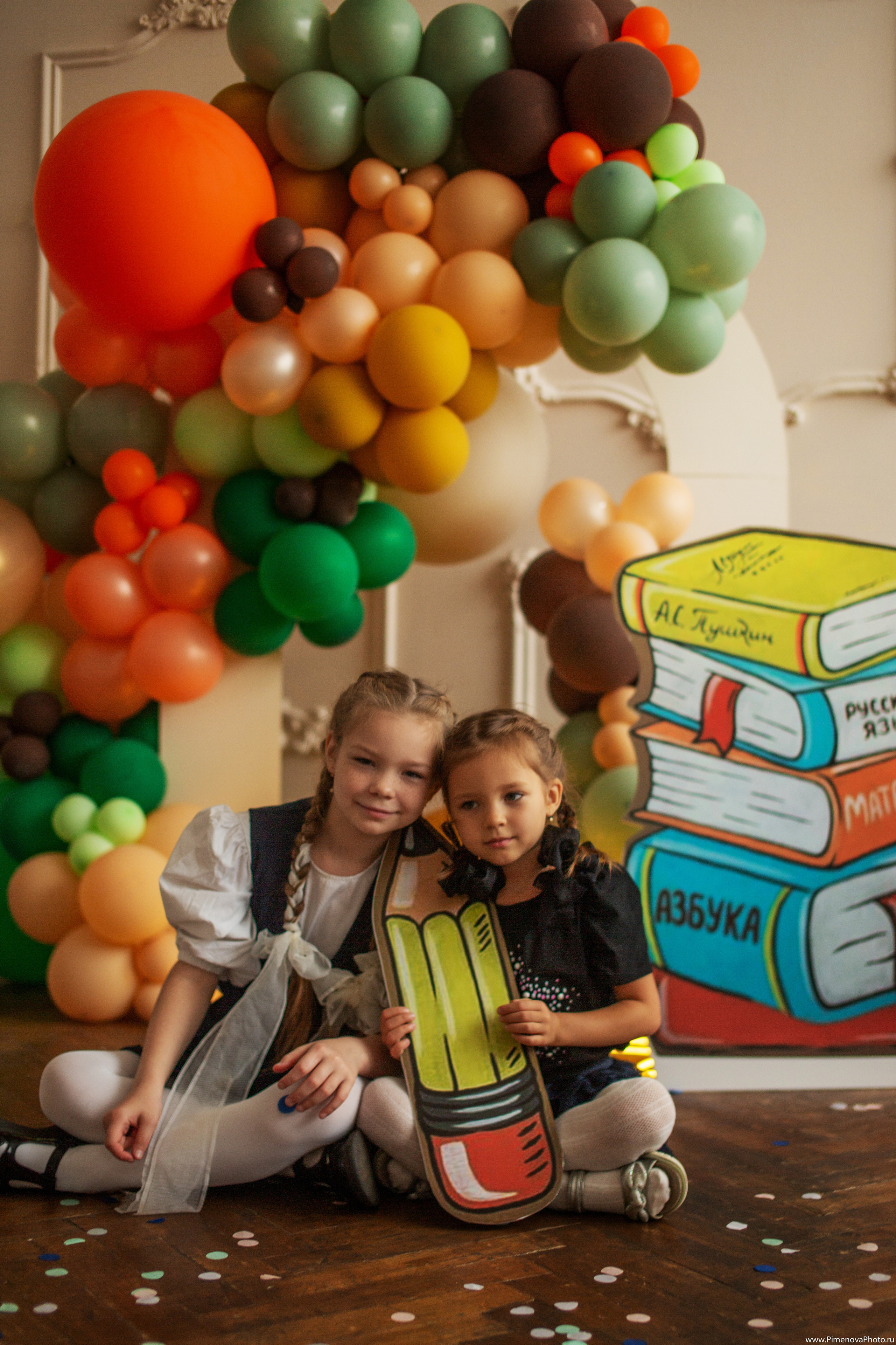 Аришка, Александр и Анастасия, 1 сентября. Семейный и детский фотограф в Петрозаводске