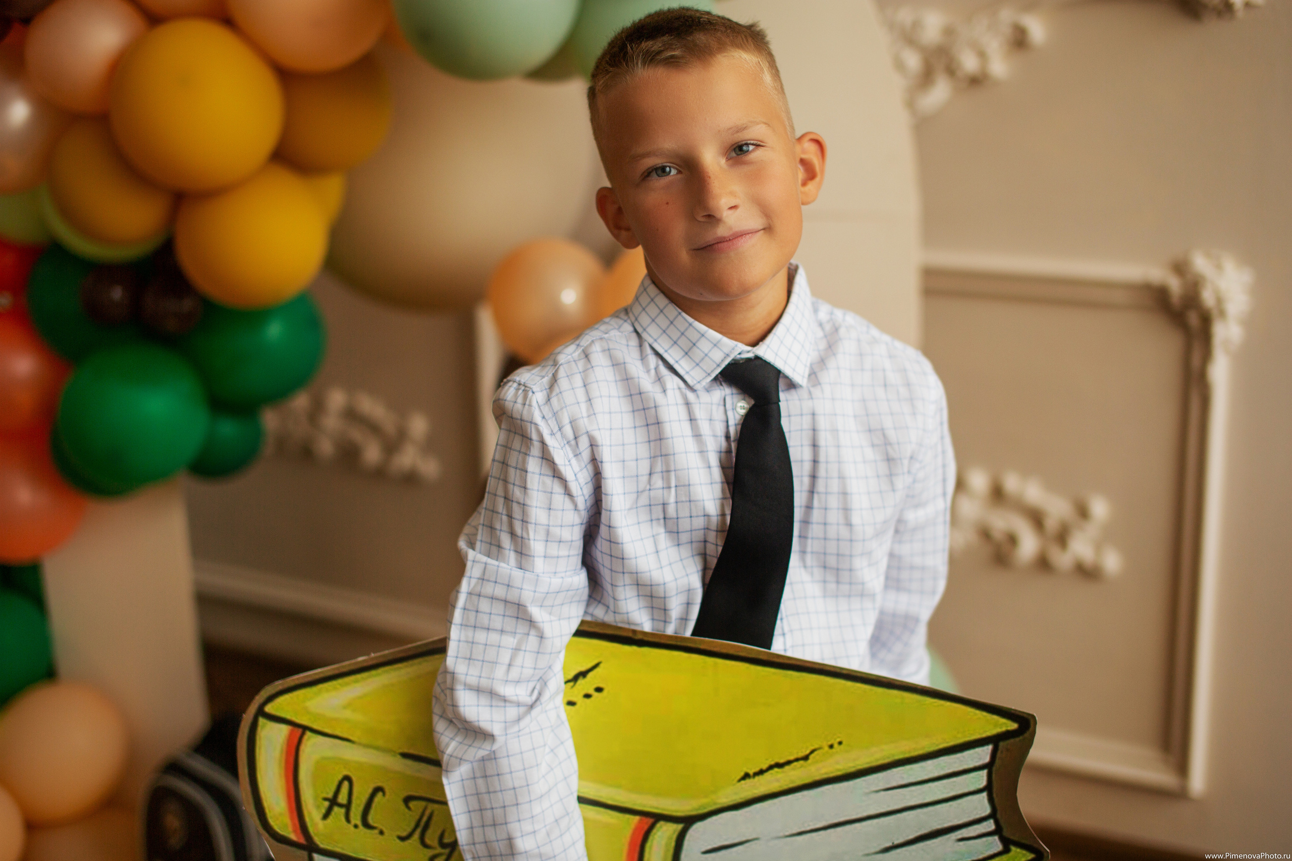 Ваня, 1 сентября. Семейный и детский фотограф в Петрозаводске
