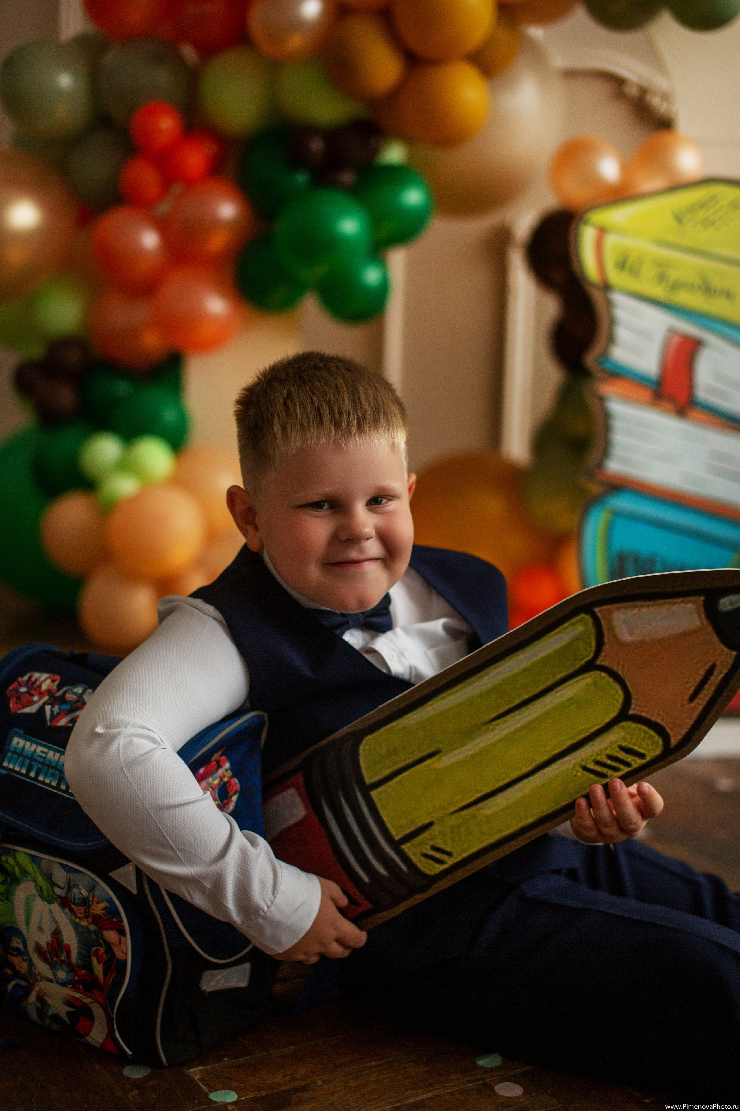 Даня Первоклассник. Семейный и детский фотограф в Петрозаводске