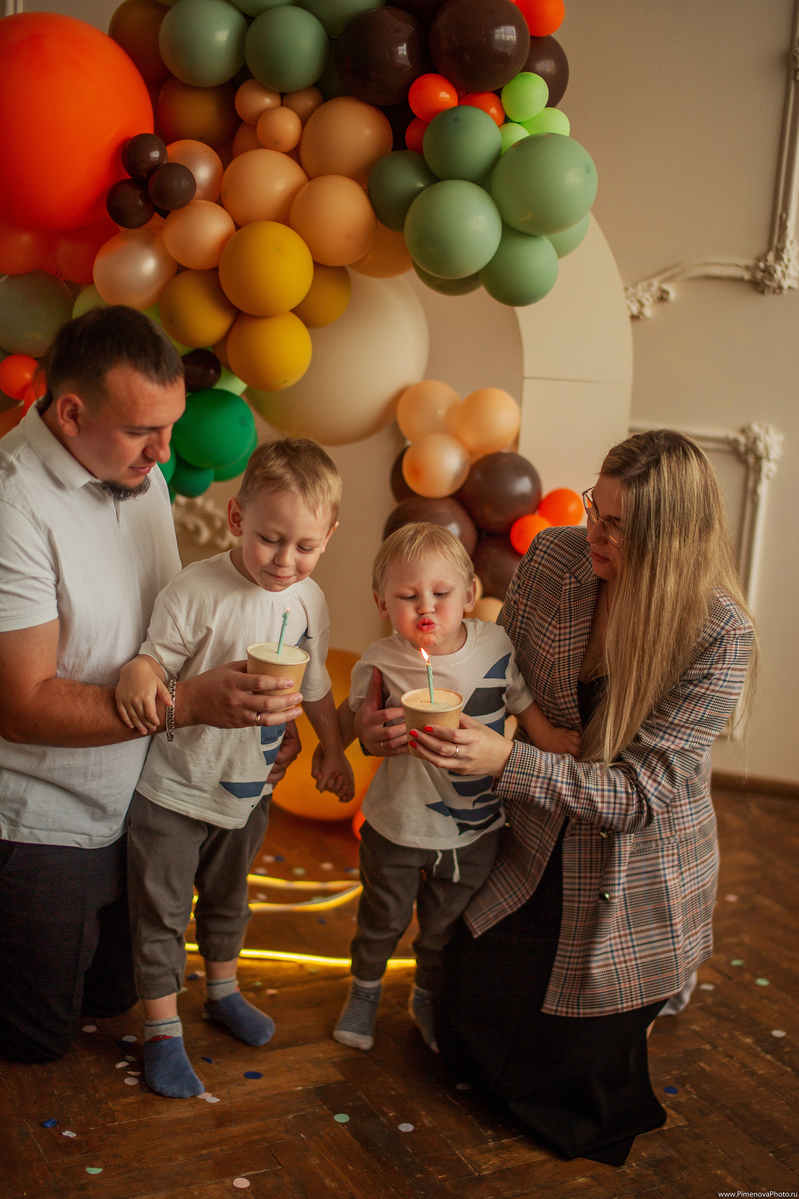 День Рождения Артёма и Арсения. Семейный и детский фотограф в Петрозаводске