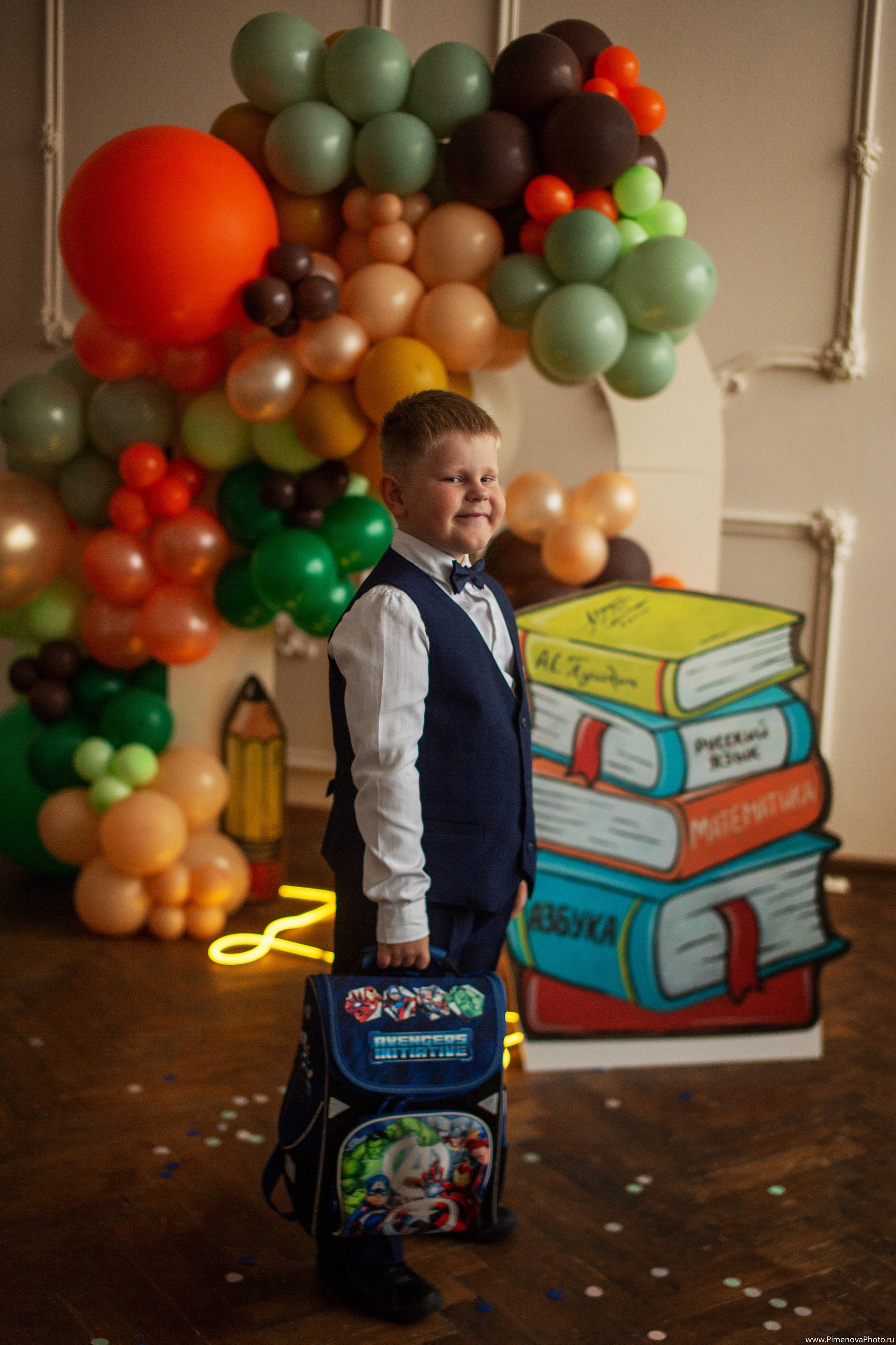 Даня Первоклассник. Семейный и детский фотограф в Петрозаводске