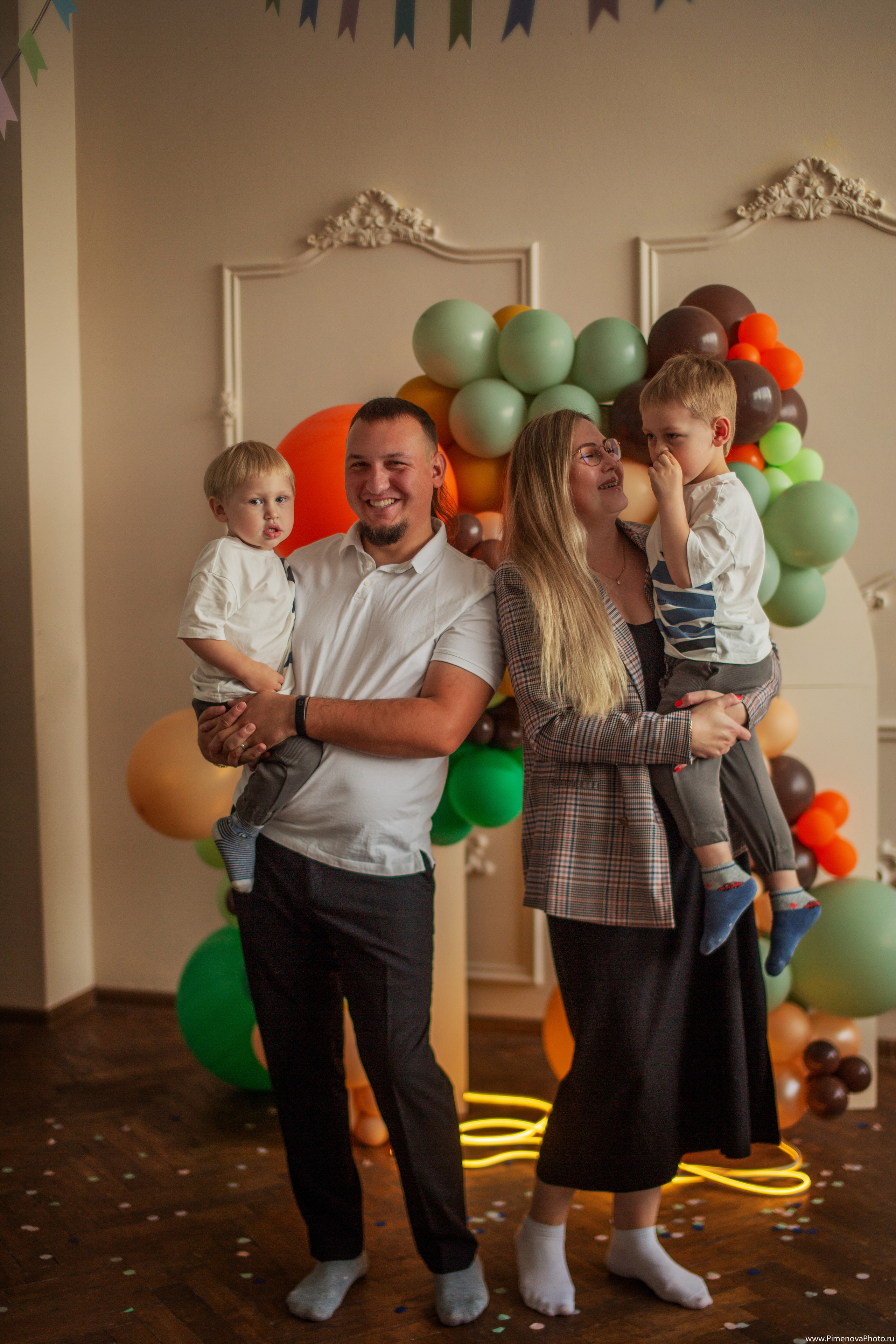 День Рождения Артёма и Арсения. Семейный и детский фотограф в Петрозаводске
