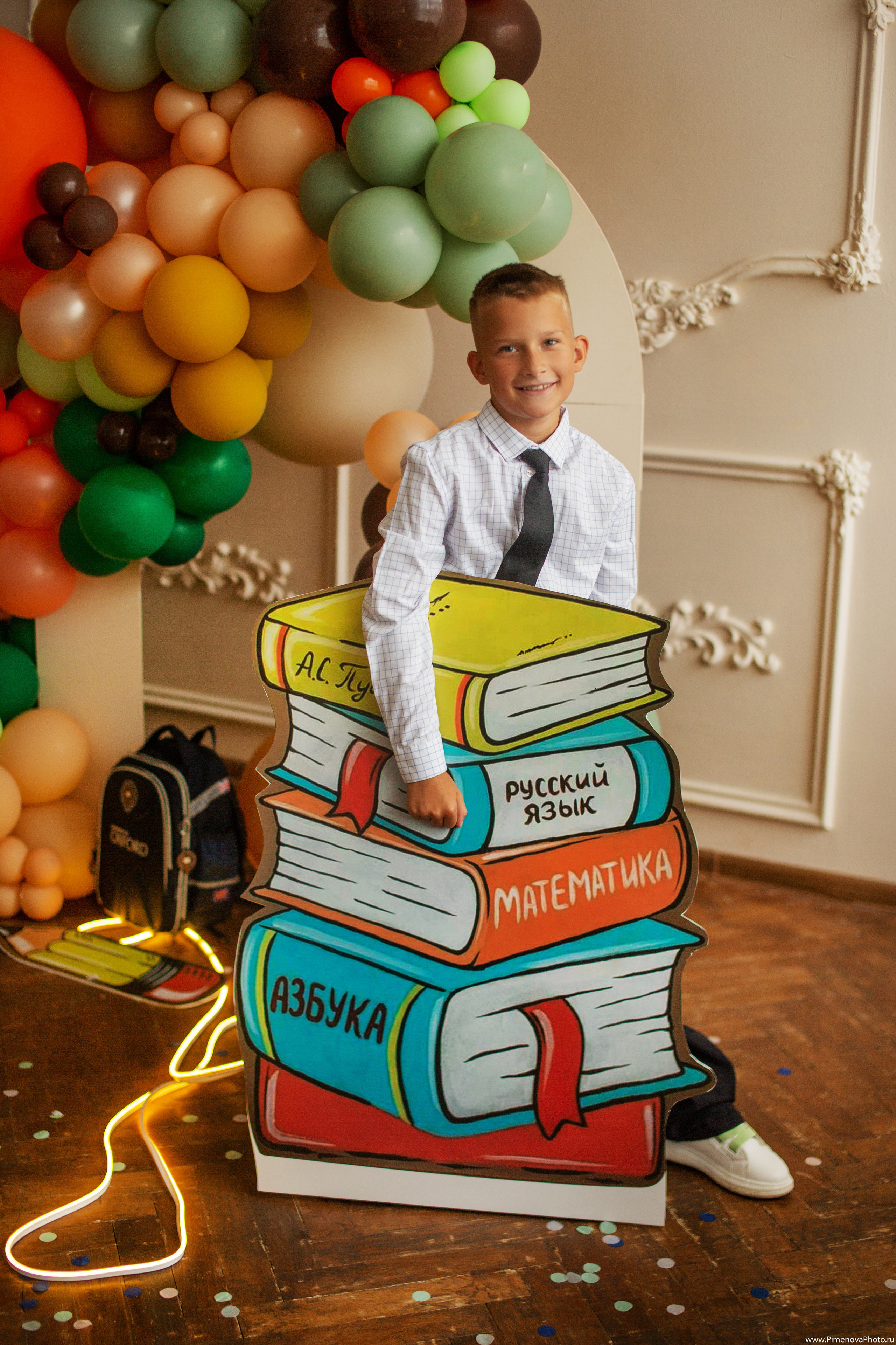 Ваня, 1 сентября. Семейный и детский фотограф в Петрозаводске