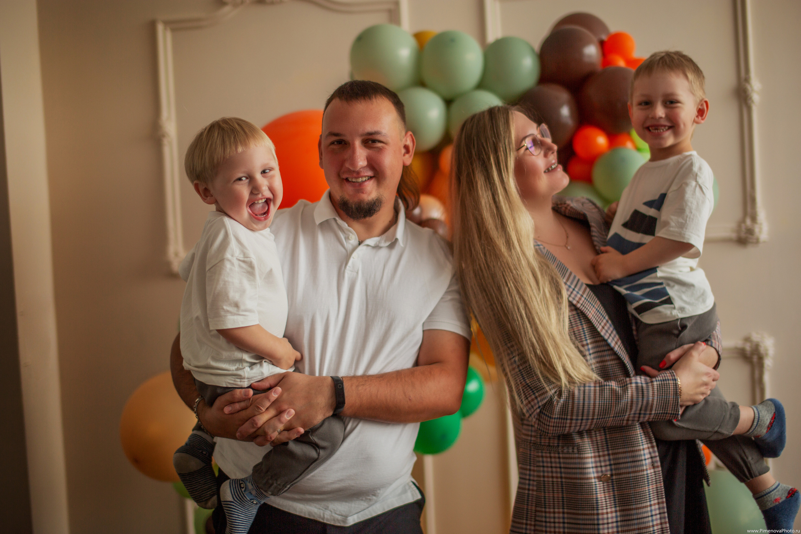 День Рождения Артёма и Арсения. Семейный и детский фотограф в Петрозаводске