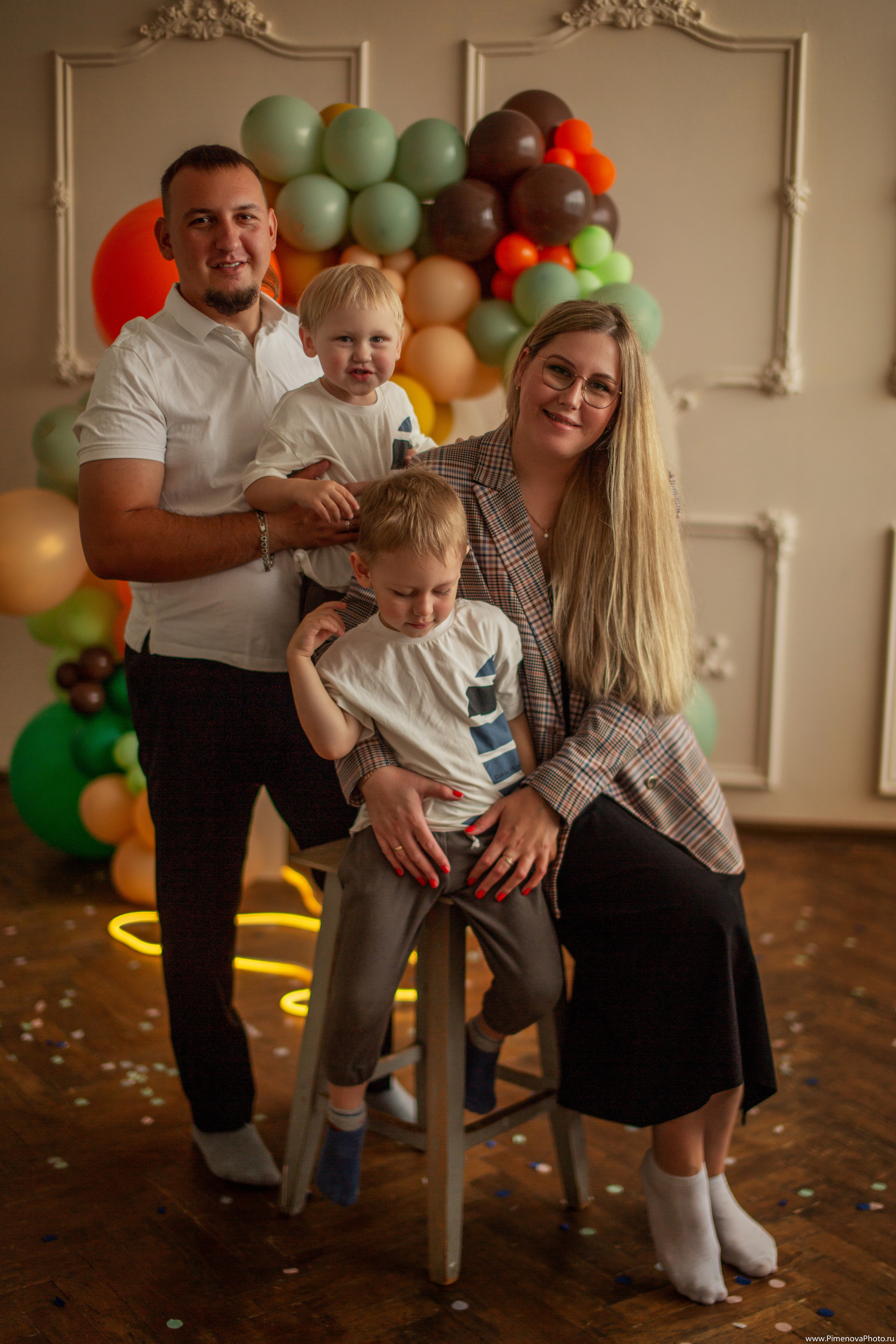 День Рождения Артёма и Арсения. Семейный и детский фотограф в Петрозаводске