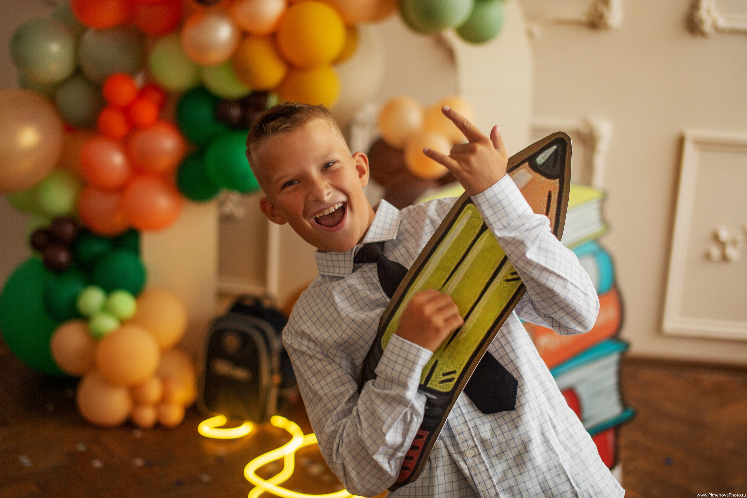 Ваня, 1 сентября. Семейный и детский фотограф в Петрозаводске