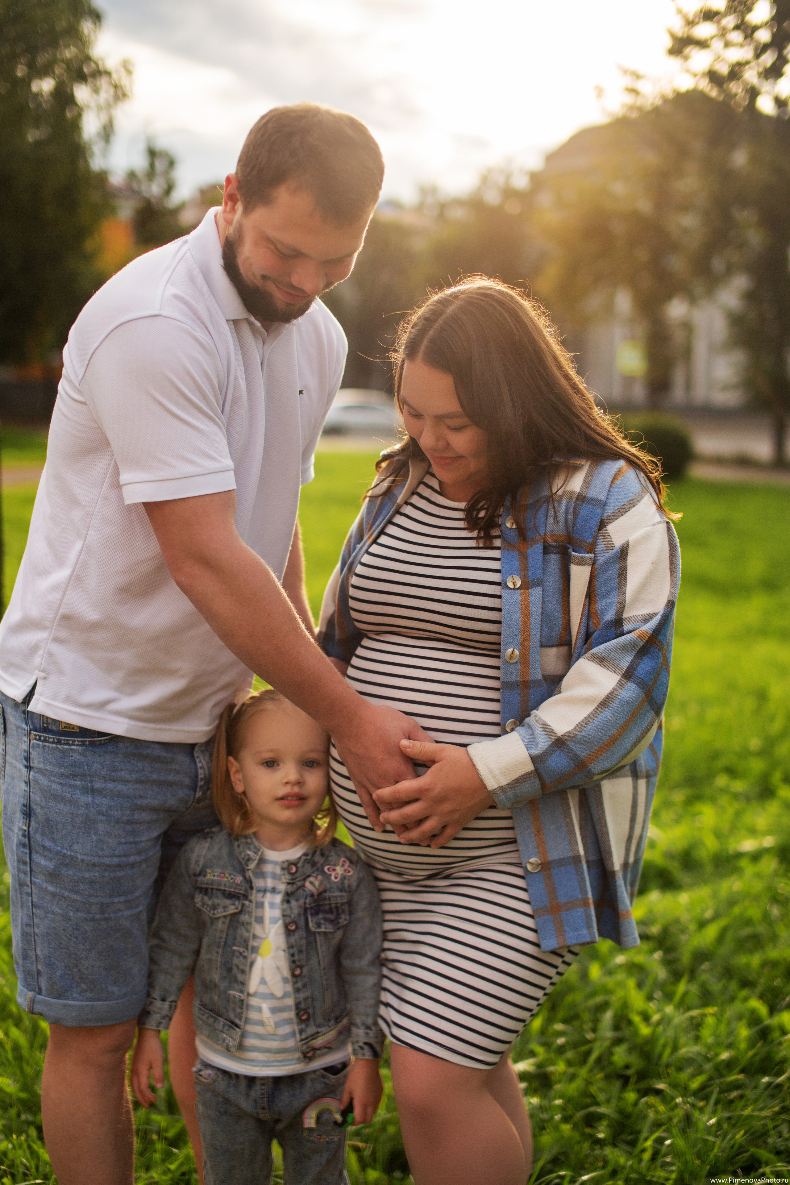 Виола, Игорь и София. Семейный и детский фотограф в Петрозаводске