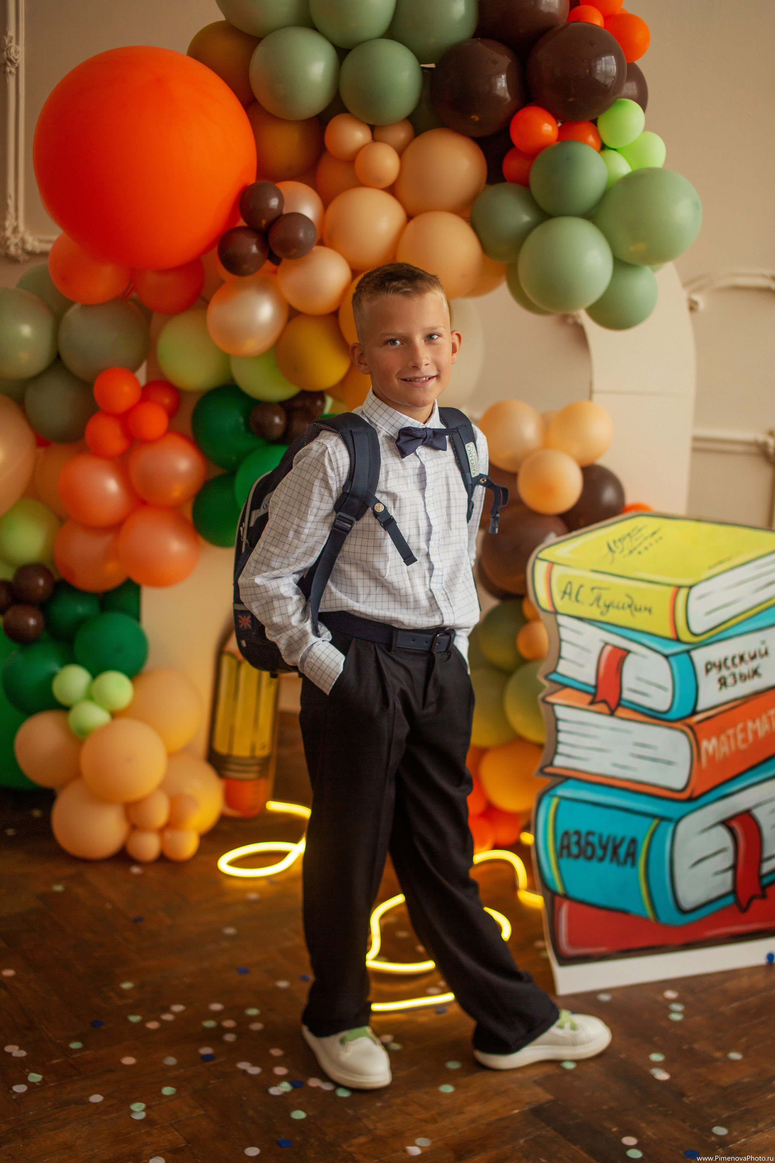 Ваня, 1 сентября. Семейный и детский фотограф в Петрозаводске